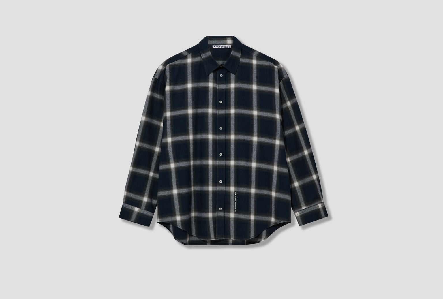 SETAR LS FLANNEL SHADOW CHECK BB0632 Navy