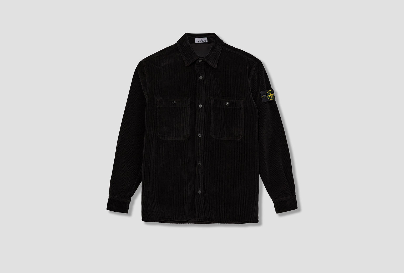 ORGANIC COTTON CORDUROY 800 GARMENT DYED K2 S15 12000 12 S0212 Black