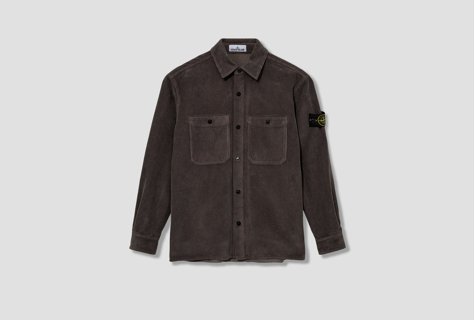 ORGANIC COTTON CORDUROY 800 GARMENT DYED K2 S15 12000 12 S0212 Grey