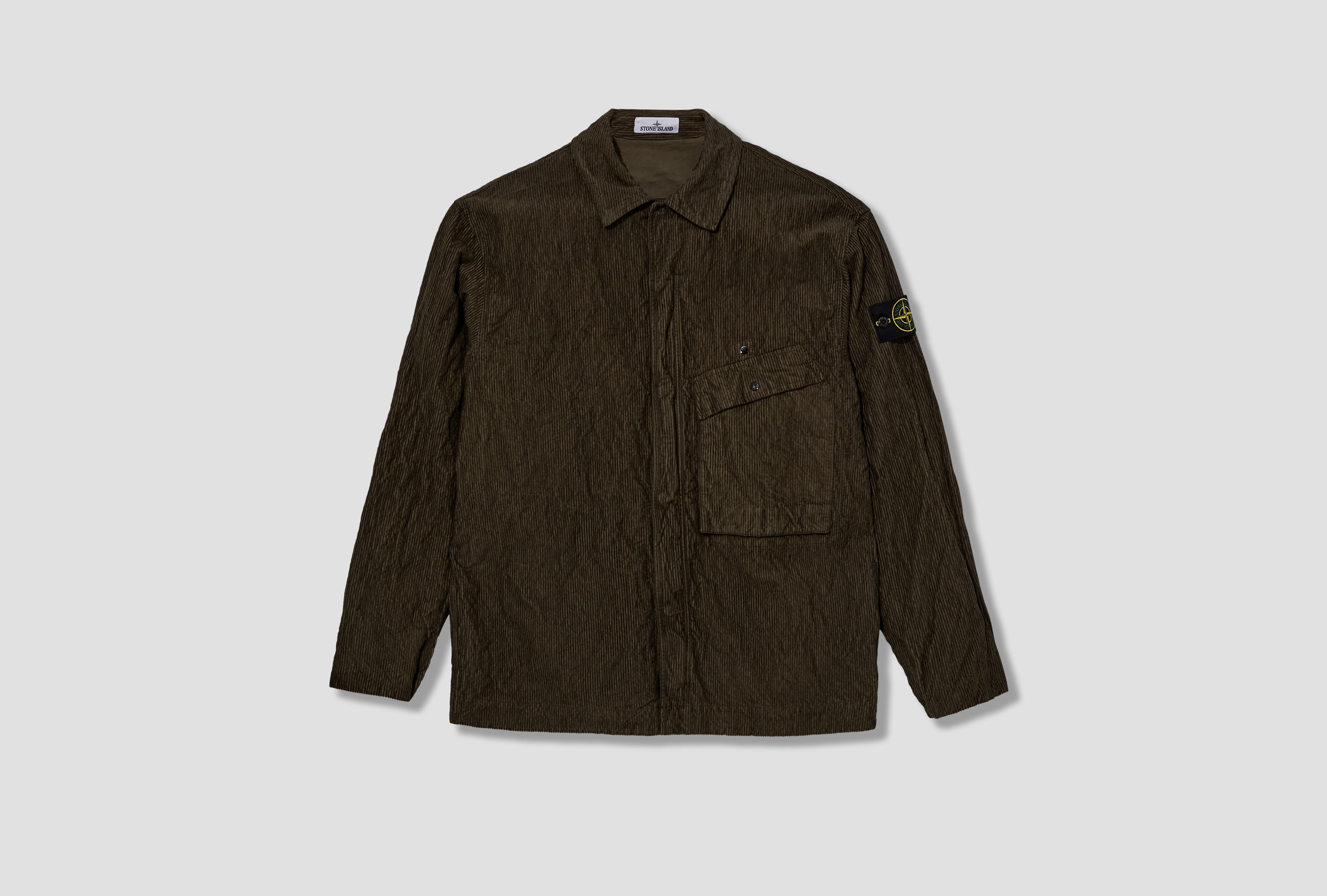 WRINKLED CORDUROY 500-TC GARMENT DYED K2 S15 12000 20 S0229 Green