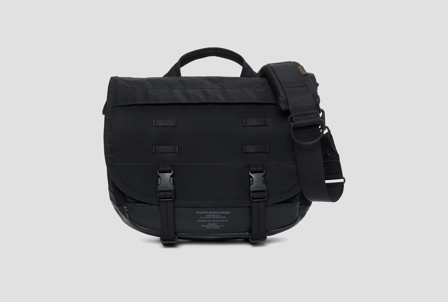 MONOCHROME - MESSENGER BAG (S) 755-19847 Black