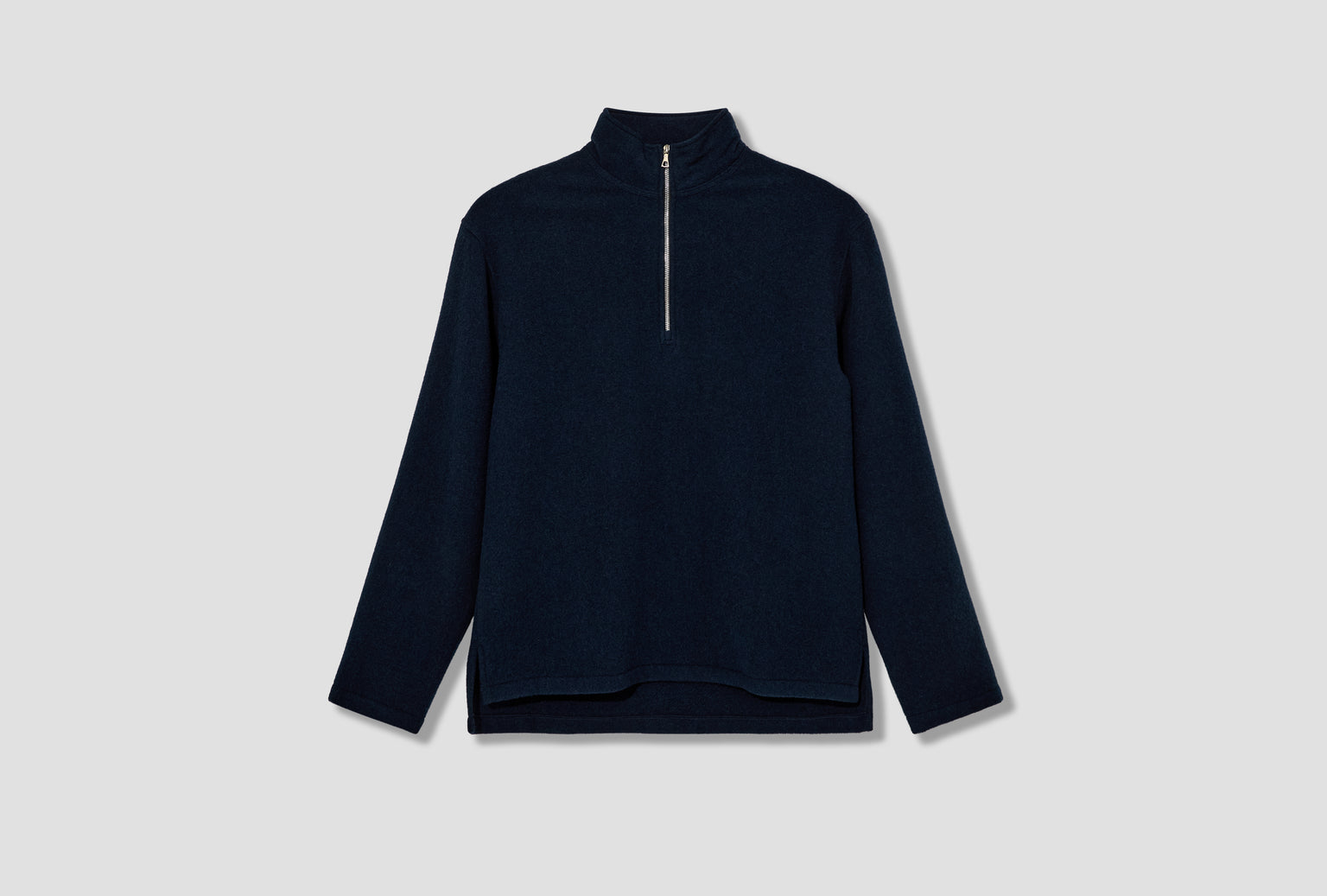 FLEECE POLO - NATURAL FLEECE / PLOMBE FLEECE NFL15 X02