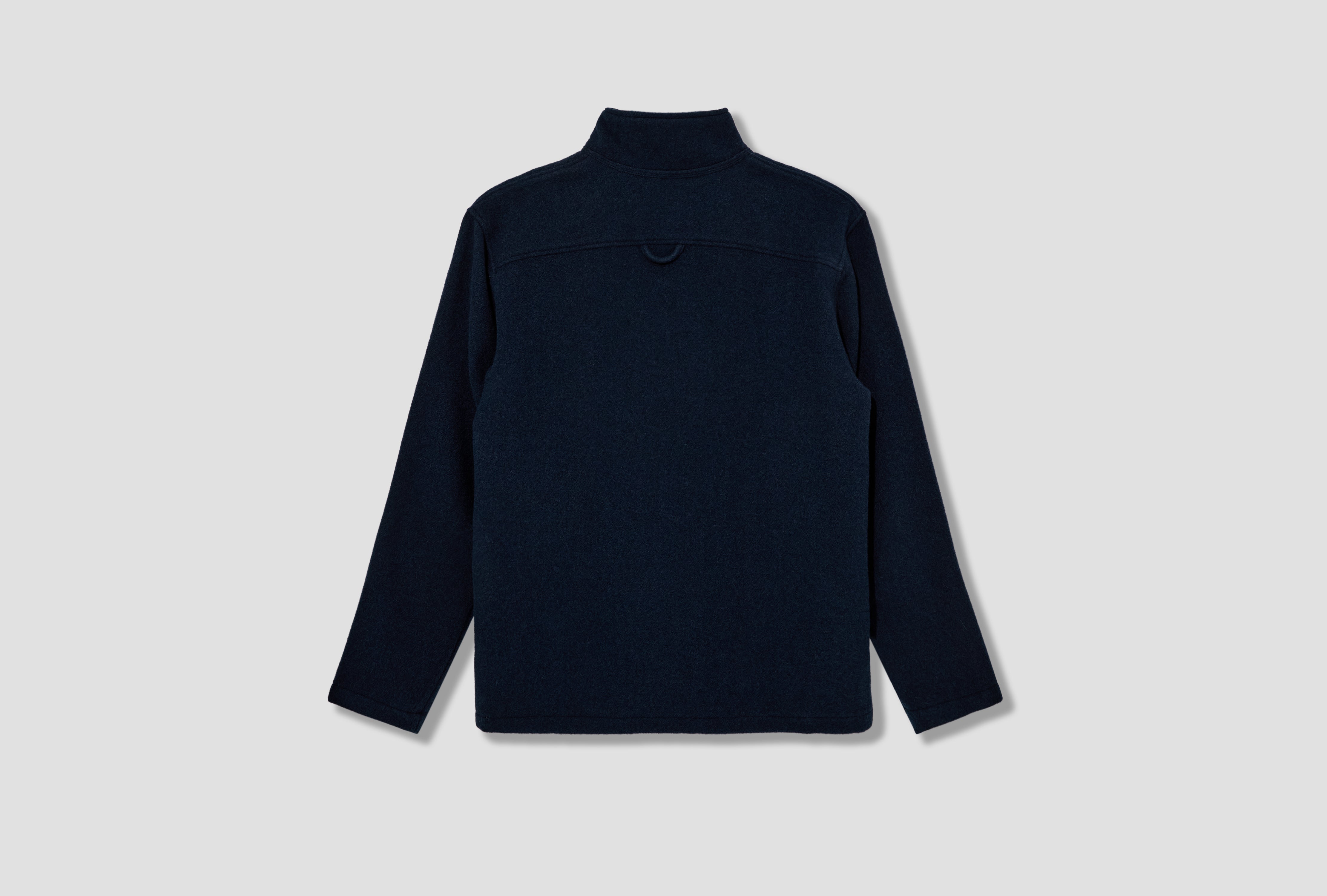 FLEECE POLO - NATURAL FLEECE / PLOMBE FLEECE NFL15 X02