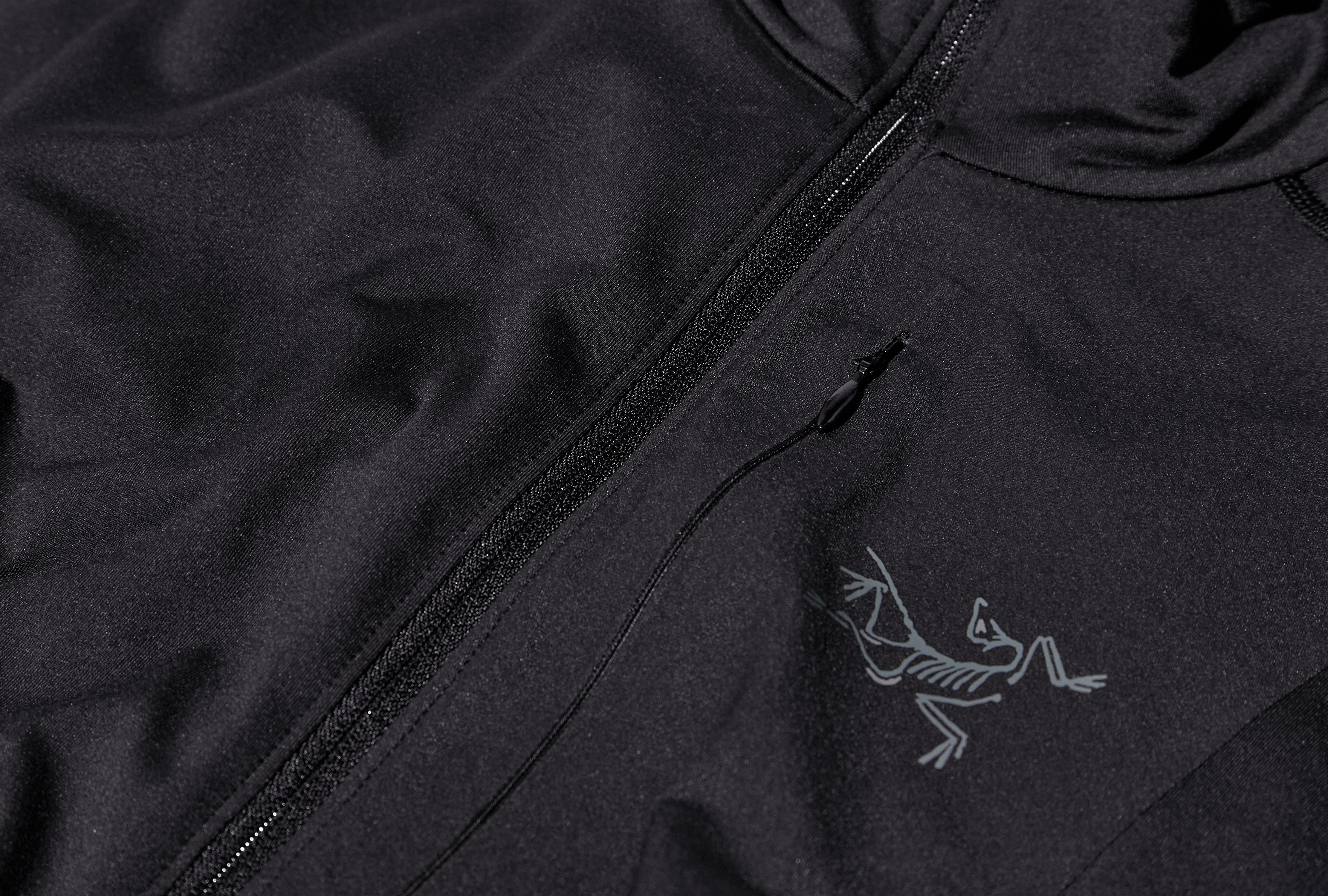 RHO LT ZIP NECK MEN'S X000009425 Black