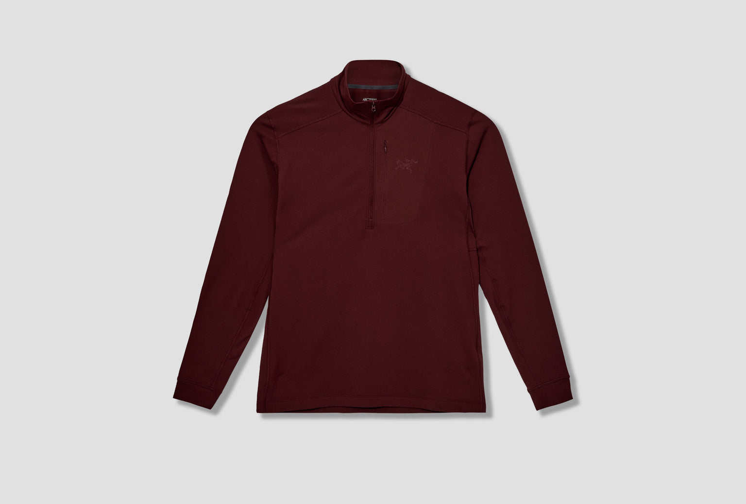 RHO LT ZIP NECK MEN'S X000009425 Burgundy