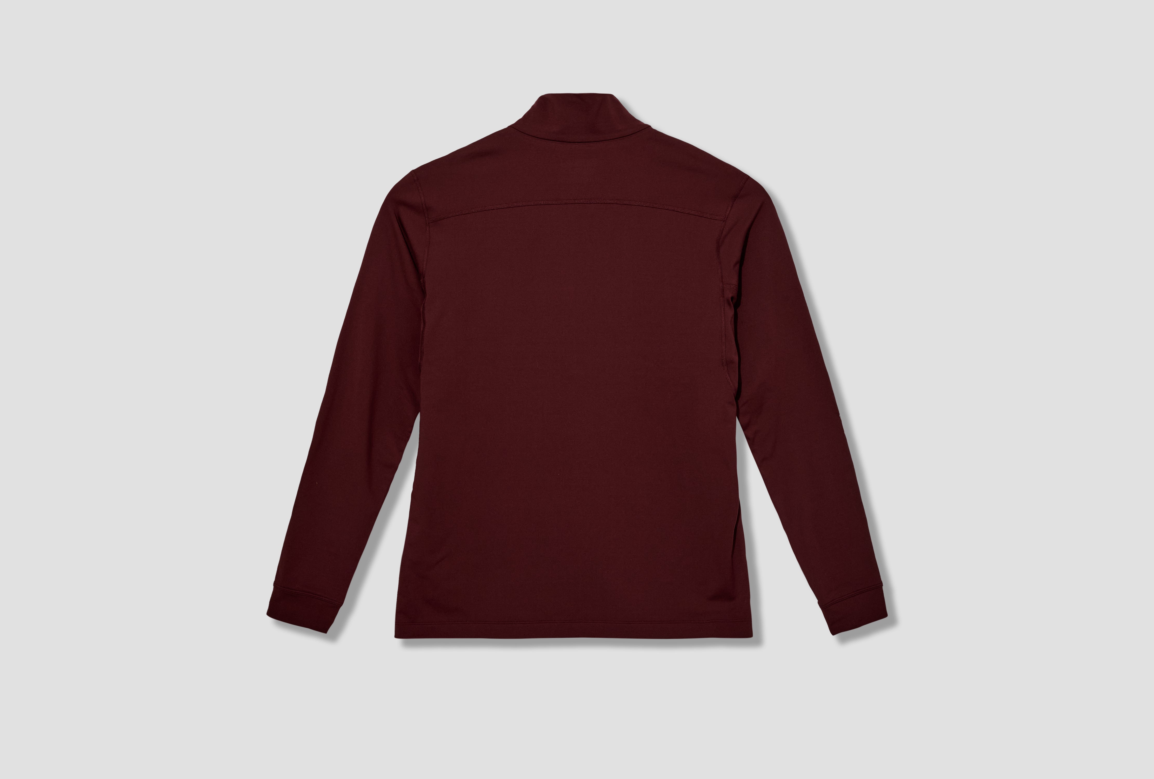 RHO LT ZIP NECK MEN'S X000009425 Burgundy