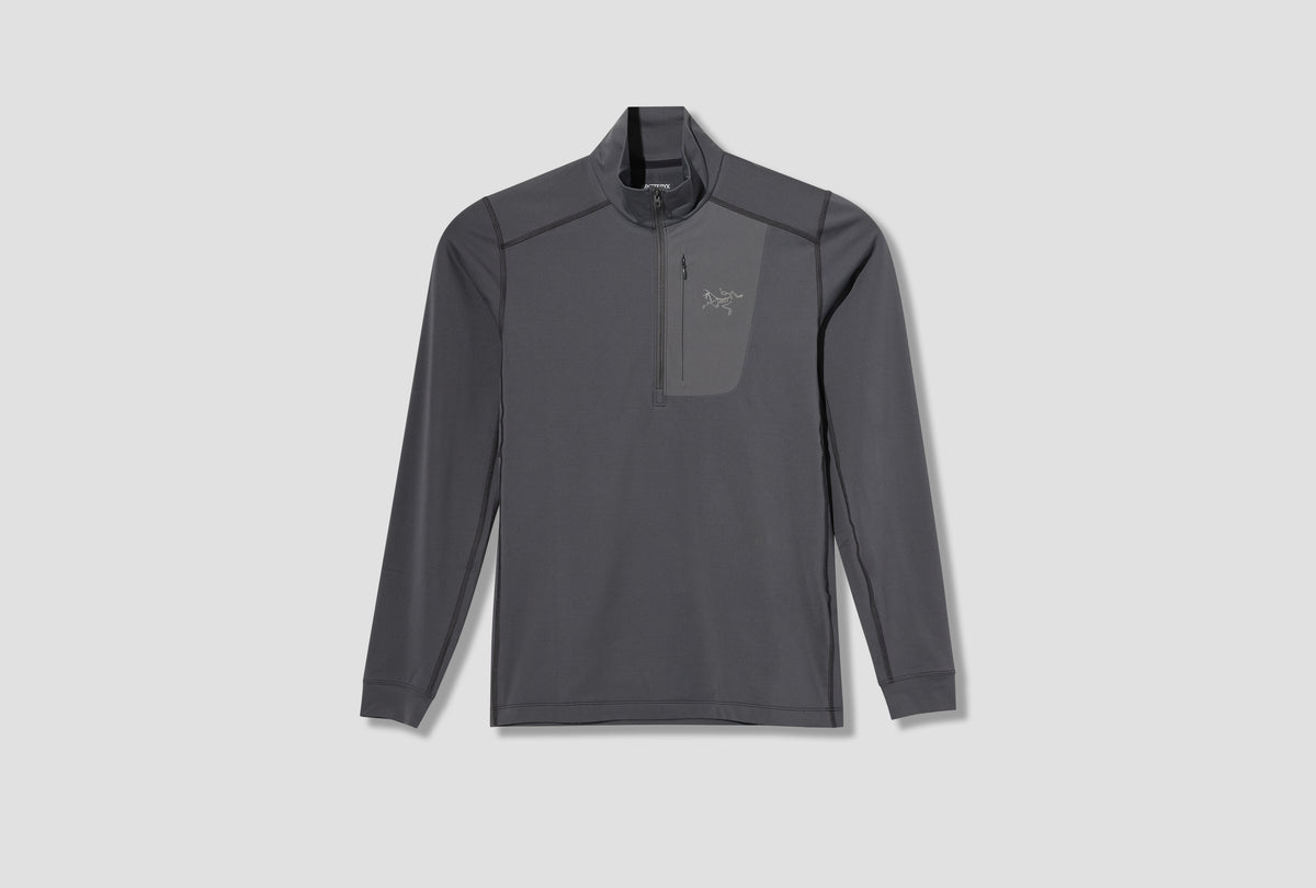 RHO LT ZIP NECK MEN'S X000009425 Grey