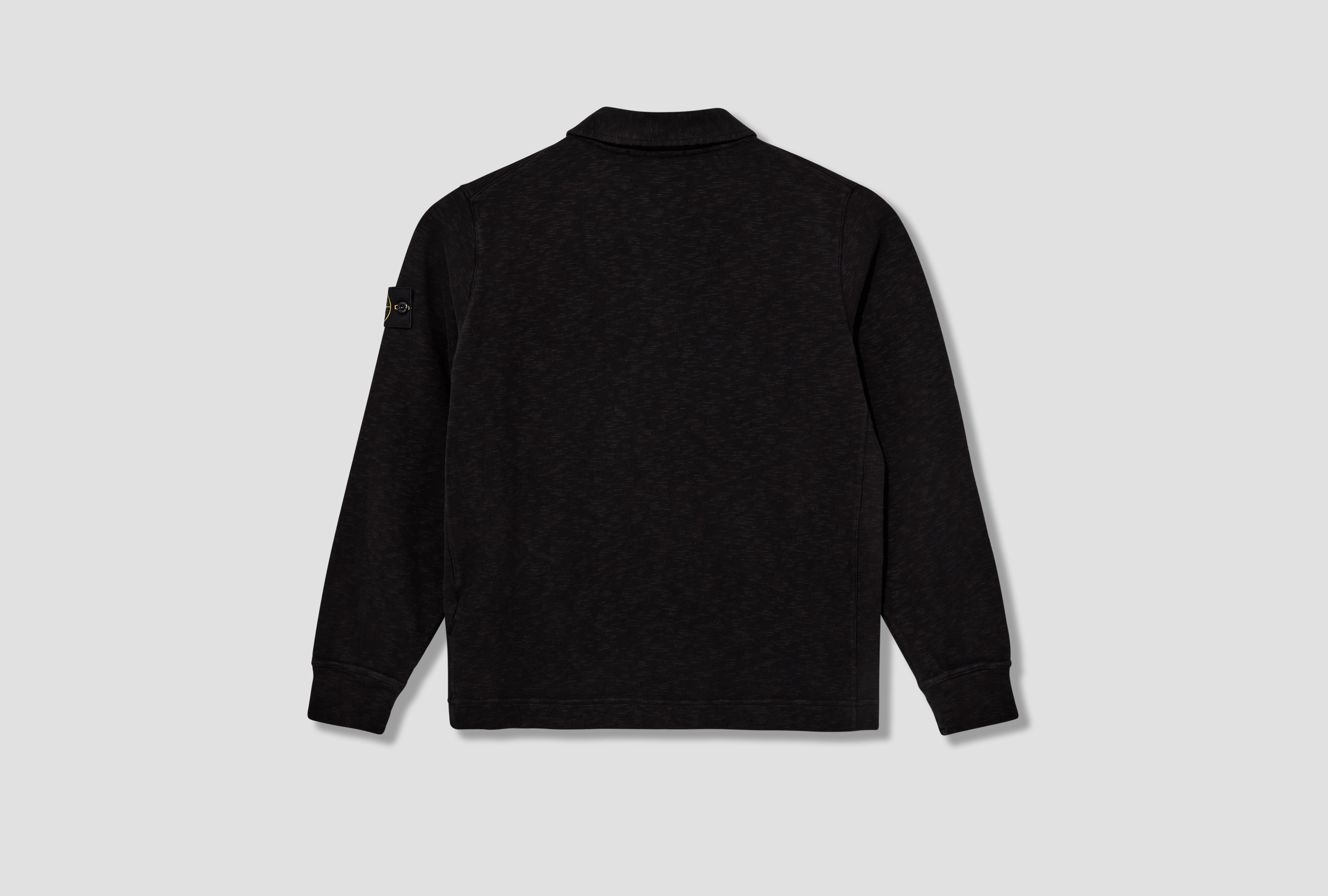 VANISÉ BRUSHED HEAVY COTTON JERSEY GARMENT DYED K2 S15 61000 54 S0238 Black