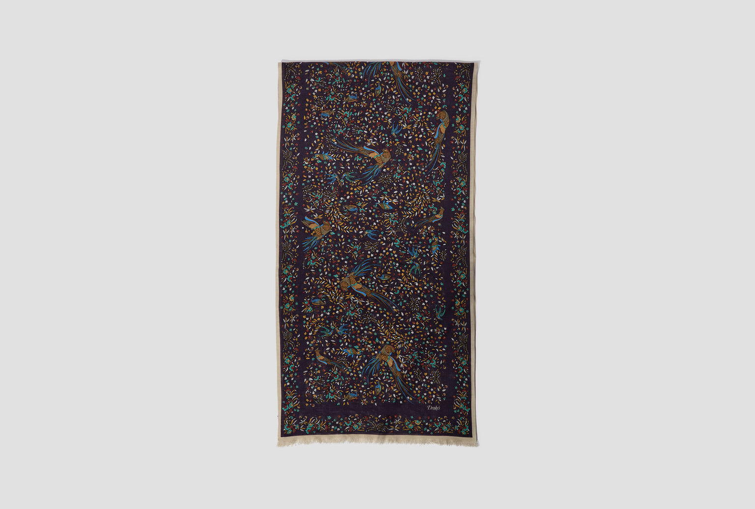 BIRD OF PARADISE TUBULAR SCARF DR1AB1 25715-03 Navy