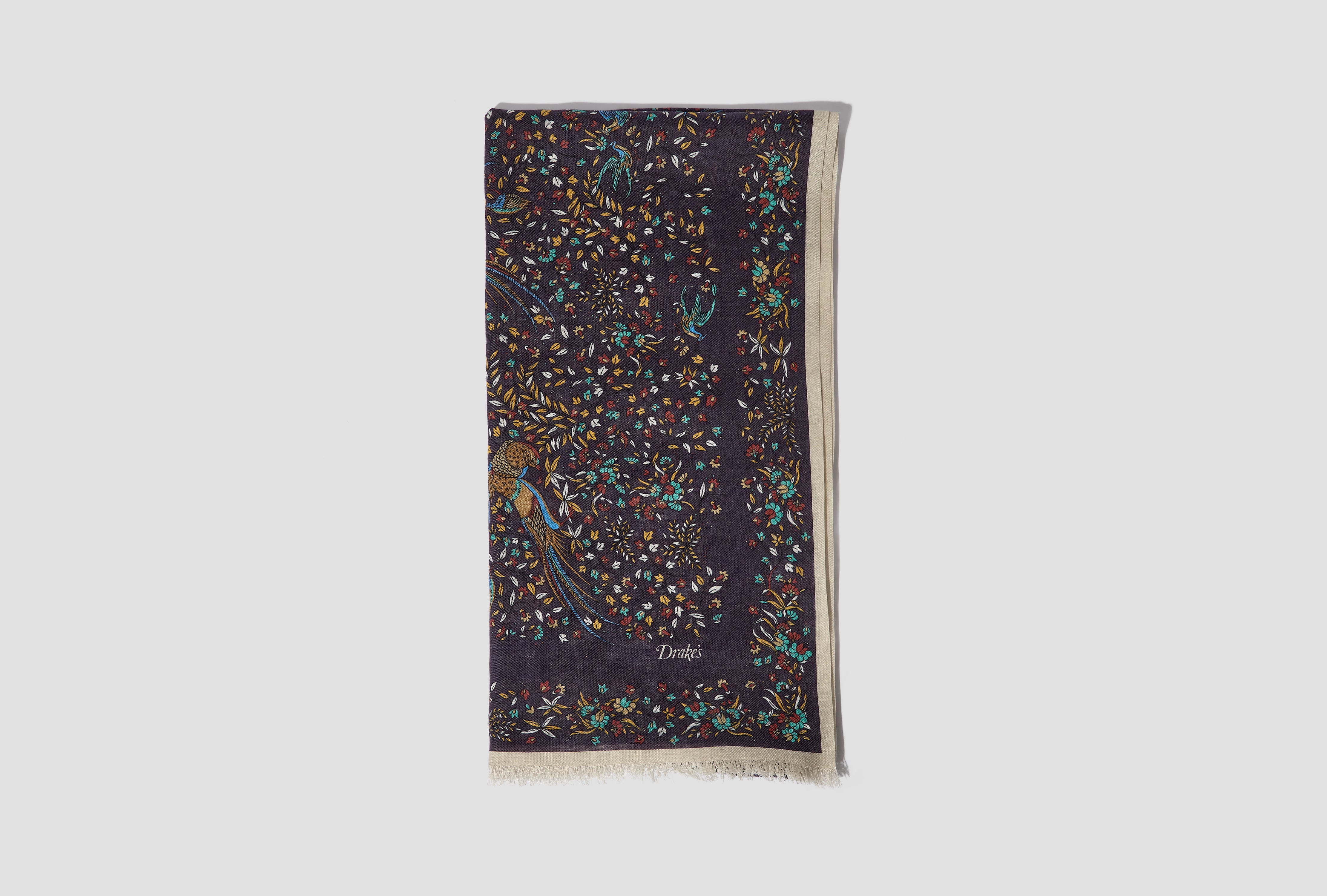 BIRD OF PARADISE TUBULAR SCARF DR1AB1 25715-03 Navy