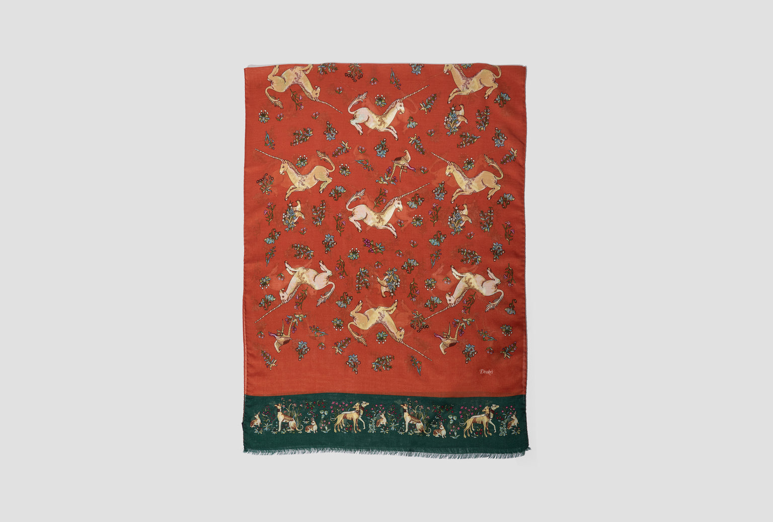 UNICORN TUBULAR SCARF DR1AB1 25717-02 Orange
