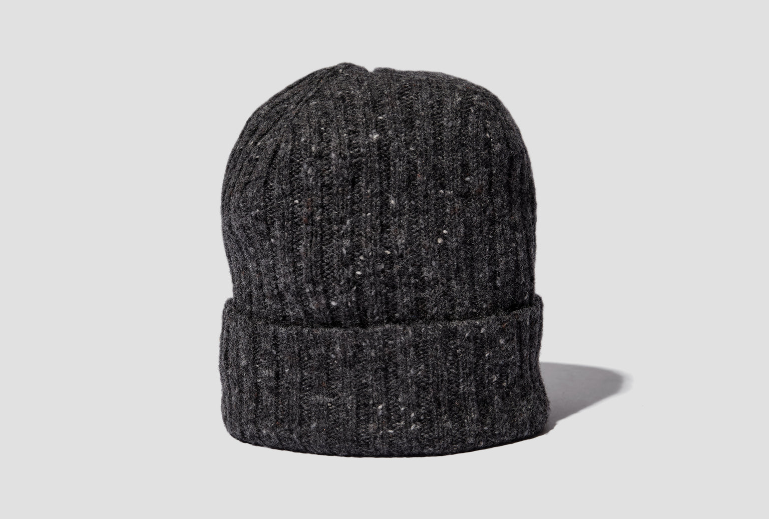 DONEGAL RIB MERINO KNIT BEANIE DR1AG1 21581-03 Grey