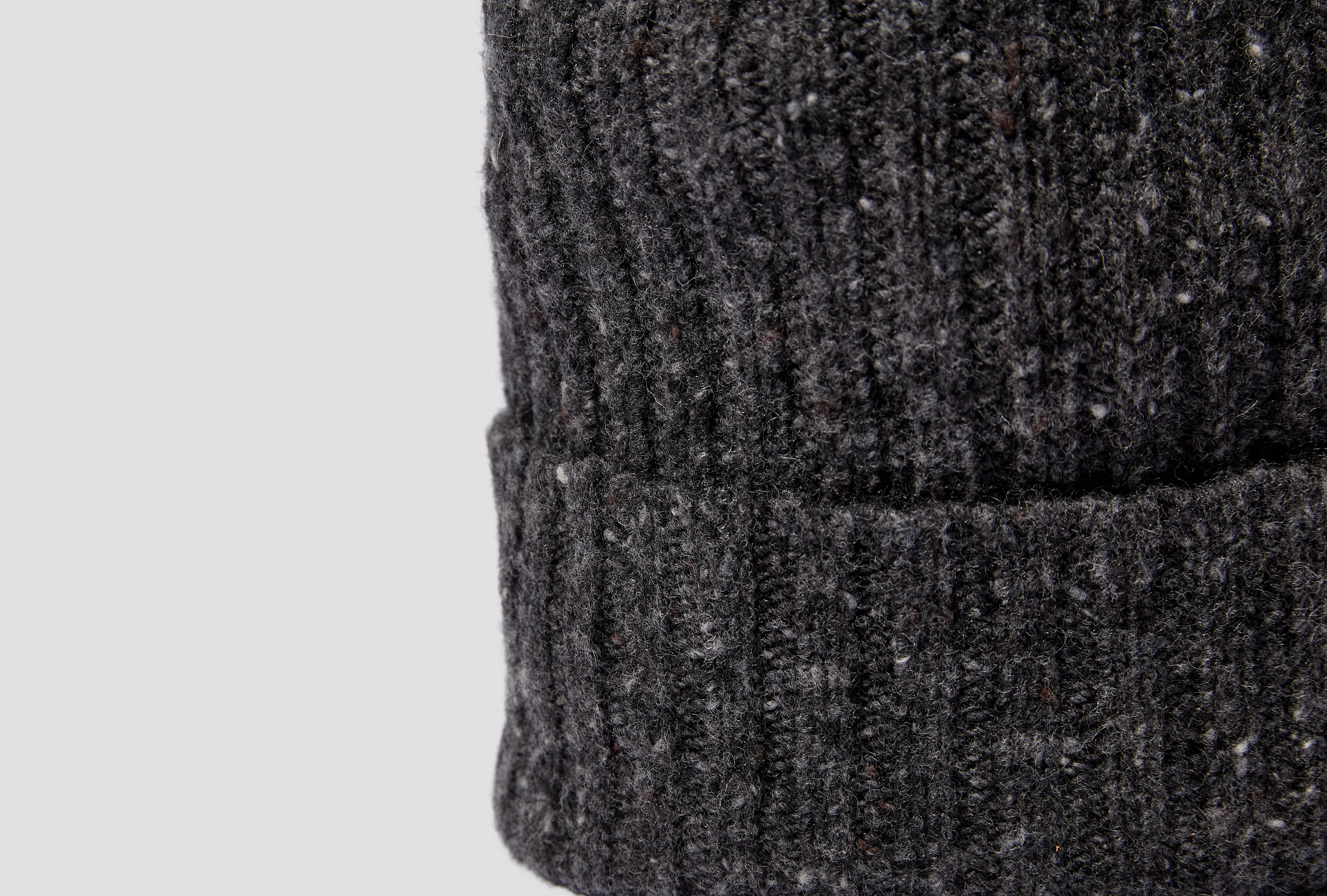 DONEGAL RIB MERINO KNIT BEANIE DR1AG1 21581-03 Grey