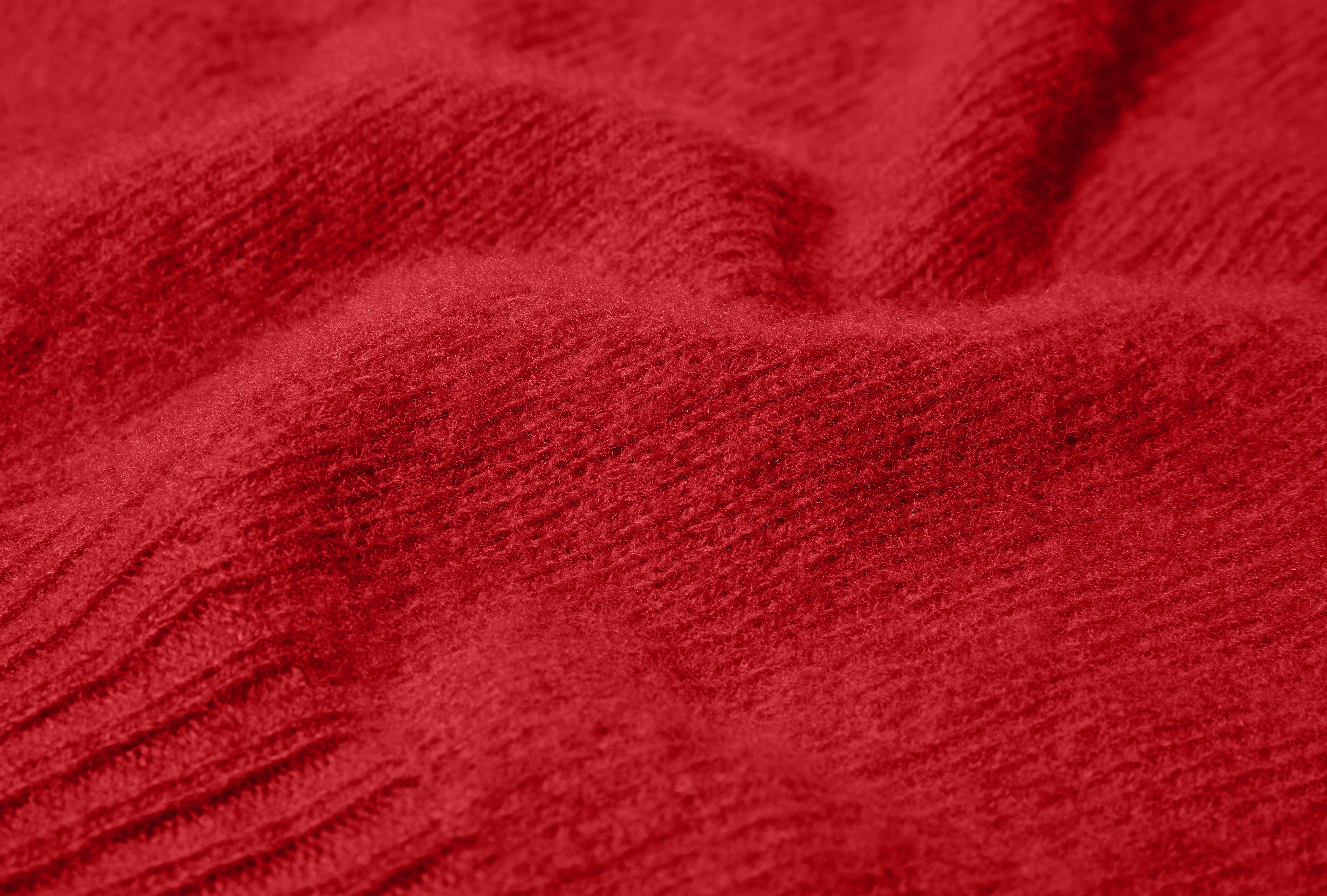 BRUSHED SHETLAND CREW NECK JUMPER DR2A3A 21501-21 Red