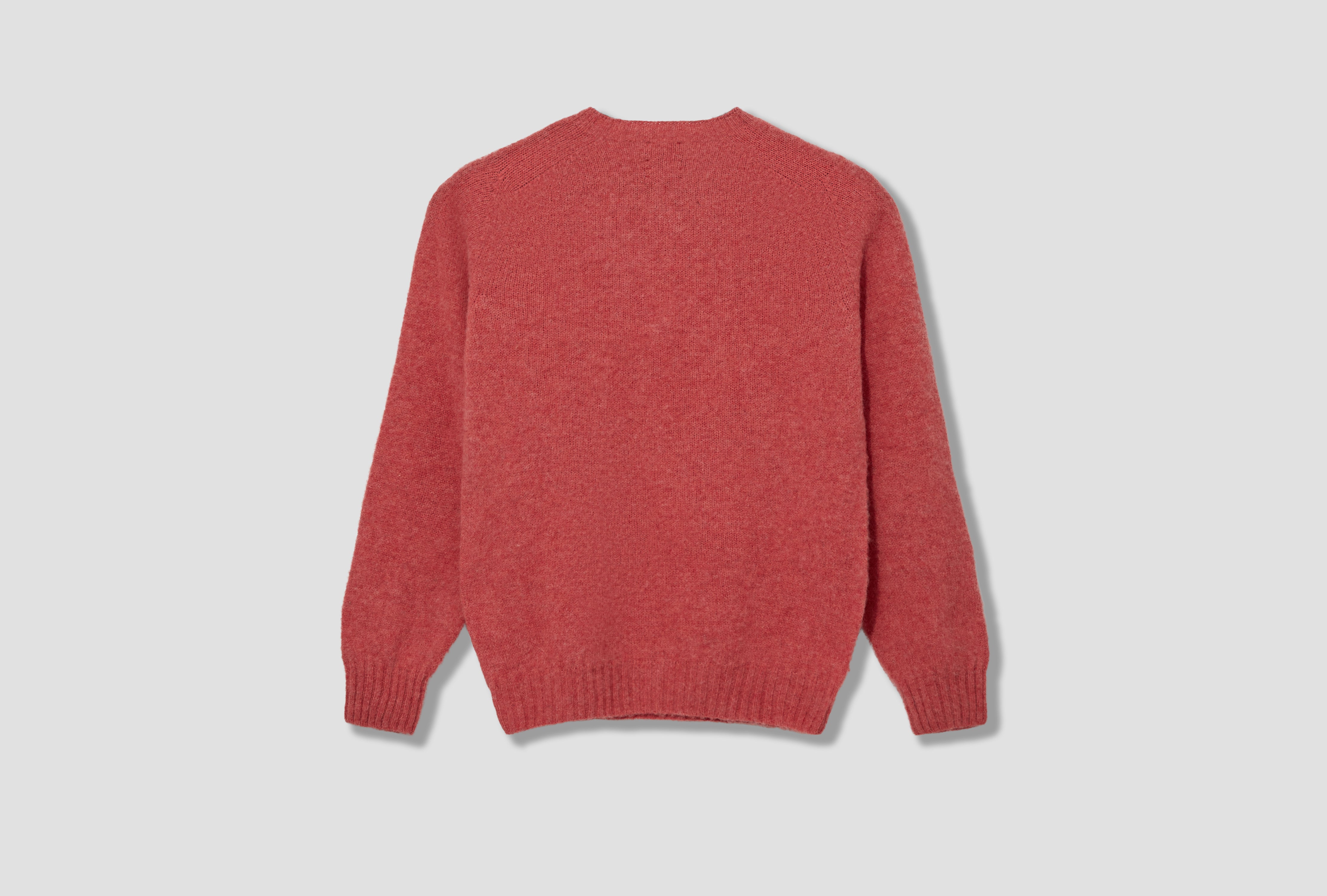 BRUSHED SHETLAND CREW DR2A3A 21501-24 Pink