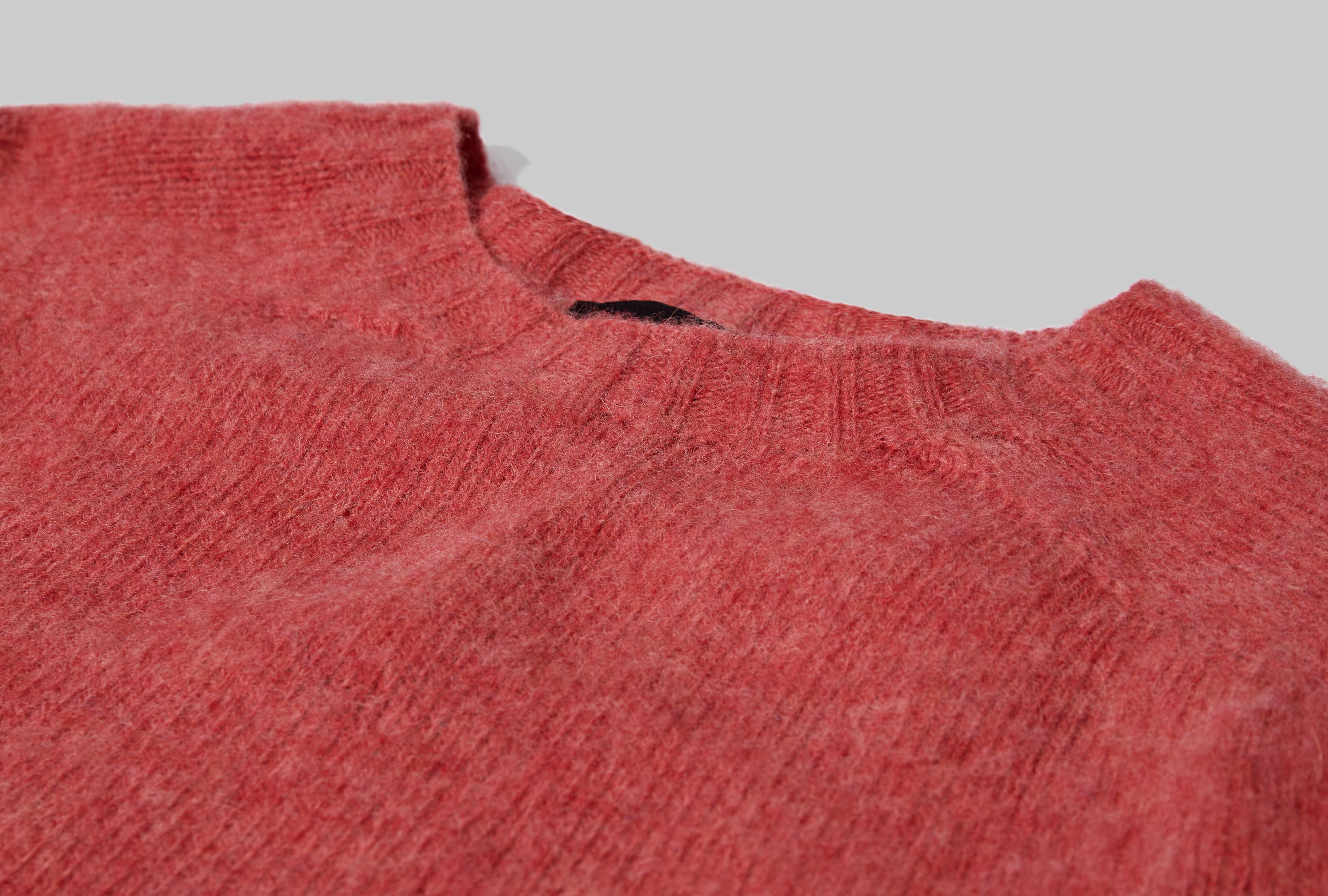 BRUSHED SHETLAND CREW DR2A3A 21501-24 Pink