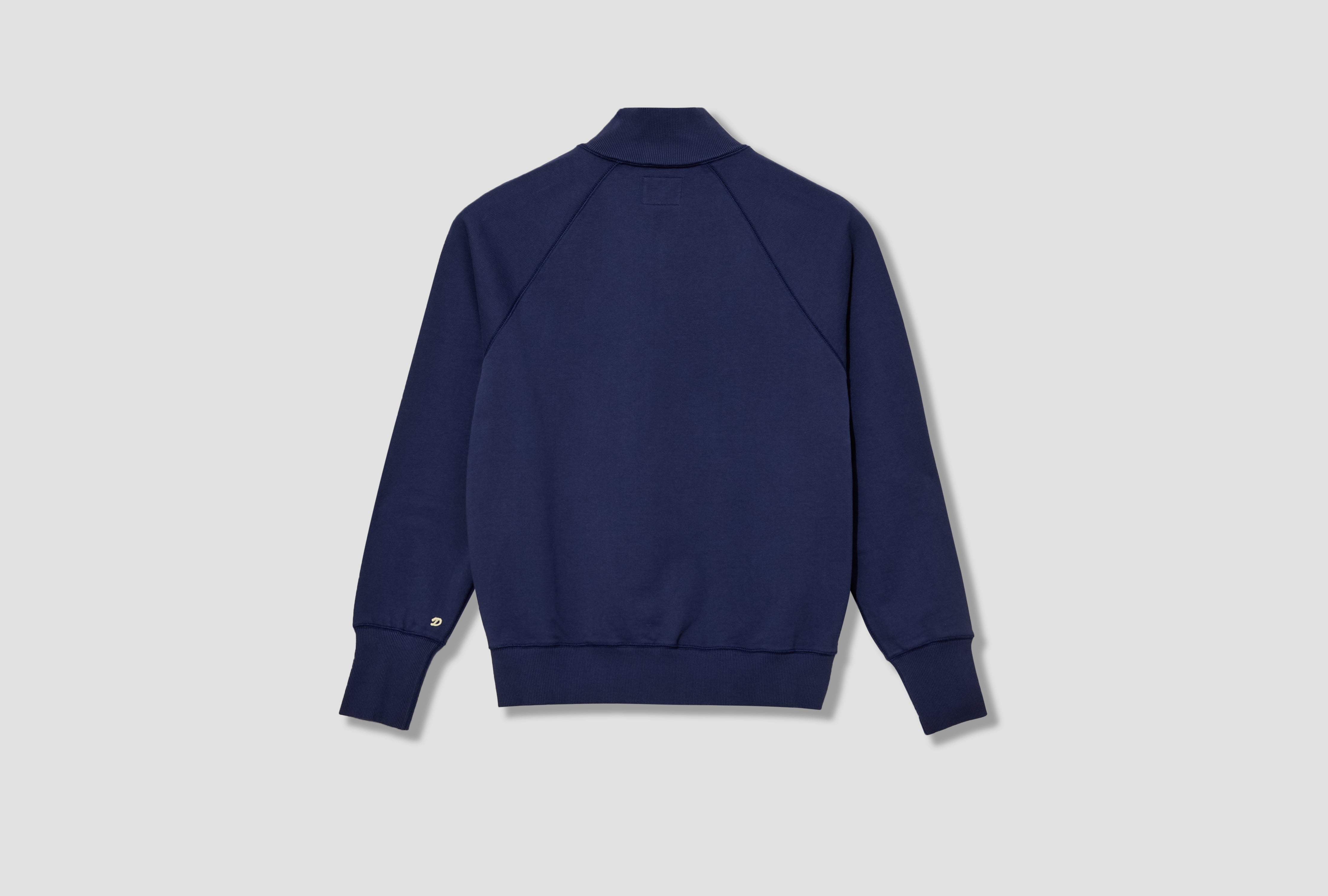 LS COTTON QUARTER ZIP SWEATSHIRT DR2A5M 24197-04 Navy