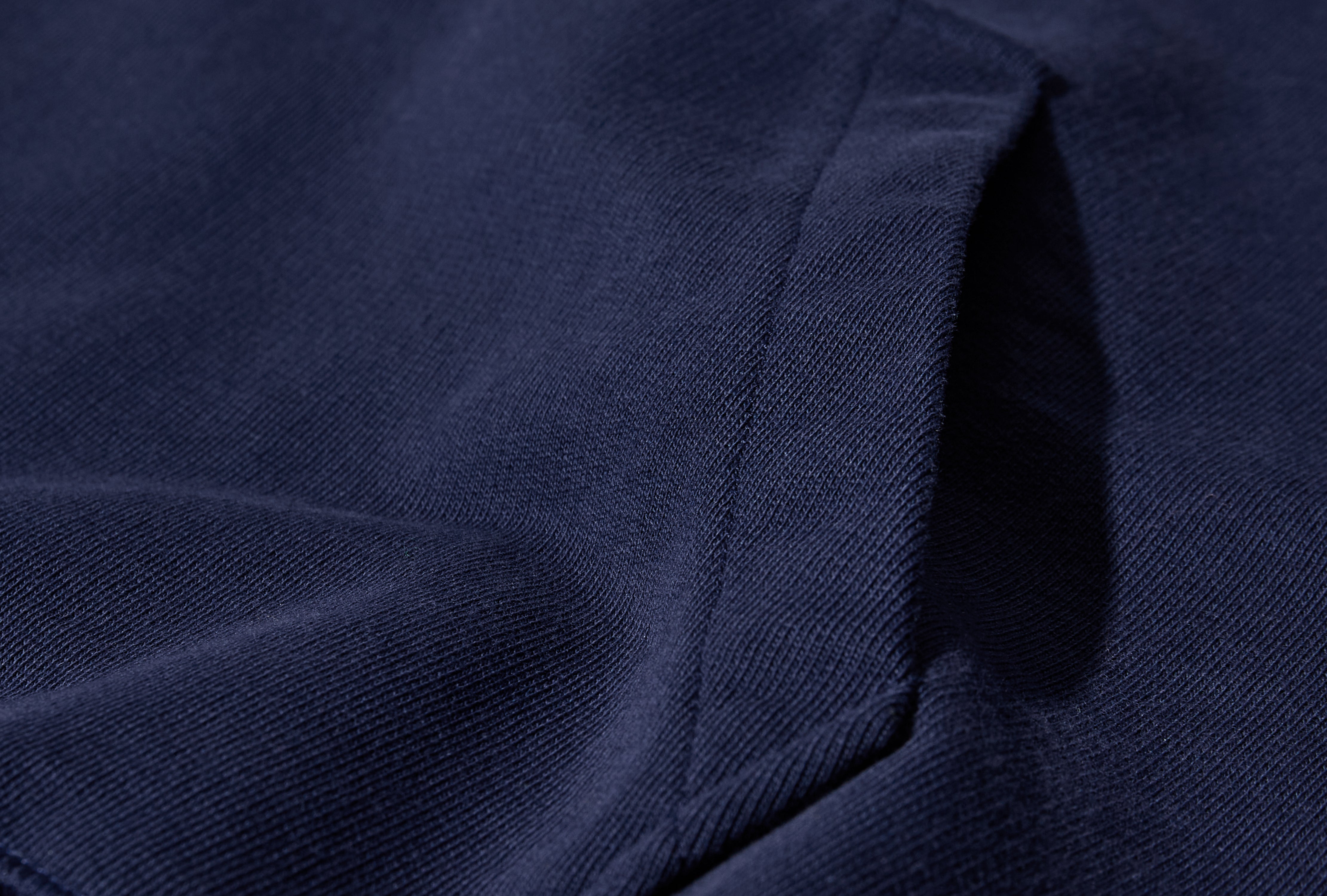 LS COTTON QUARTER ZIP SWEATSHIRT DR2A5M 24197-04 Navy