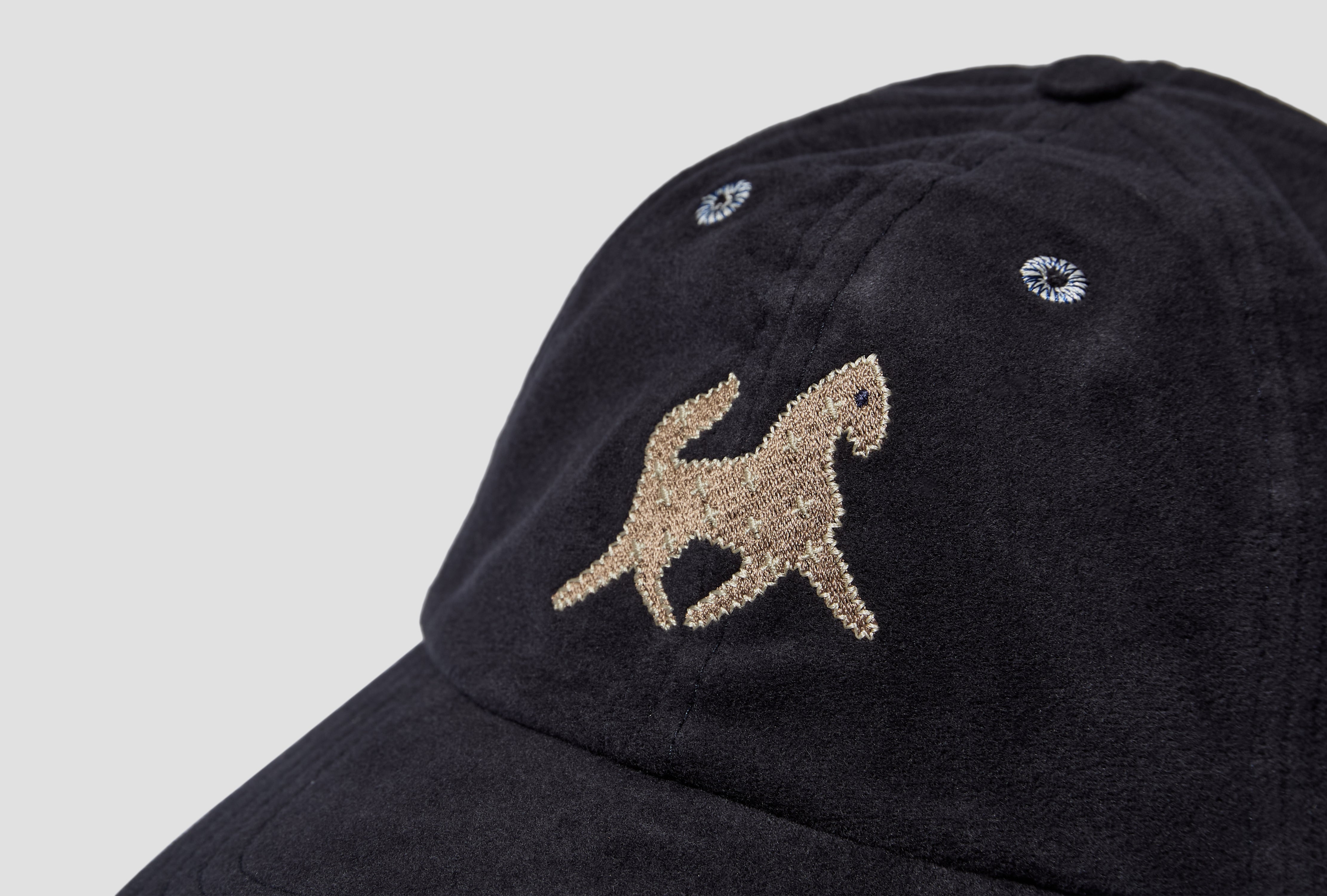HORSE APPLIQUE MOLESKIN BASEBALL CAP DR1AG2 25697-01 Navy