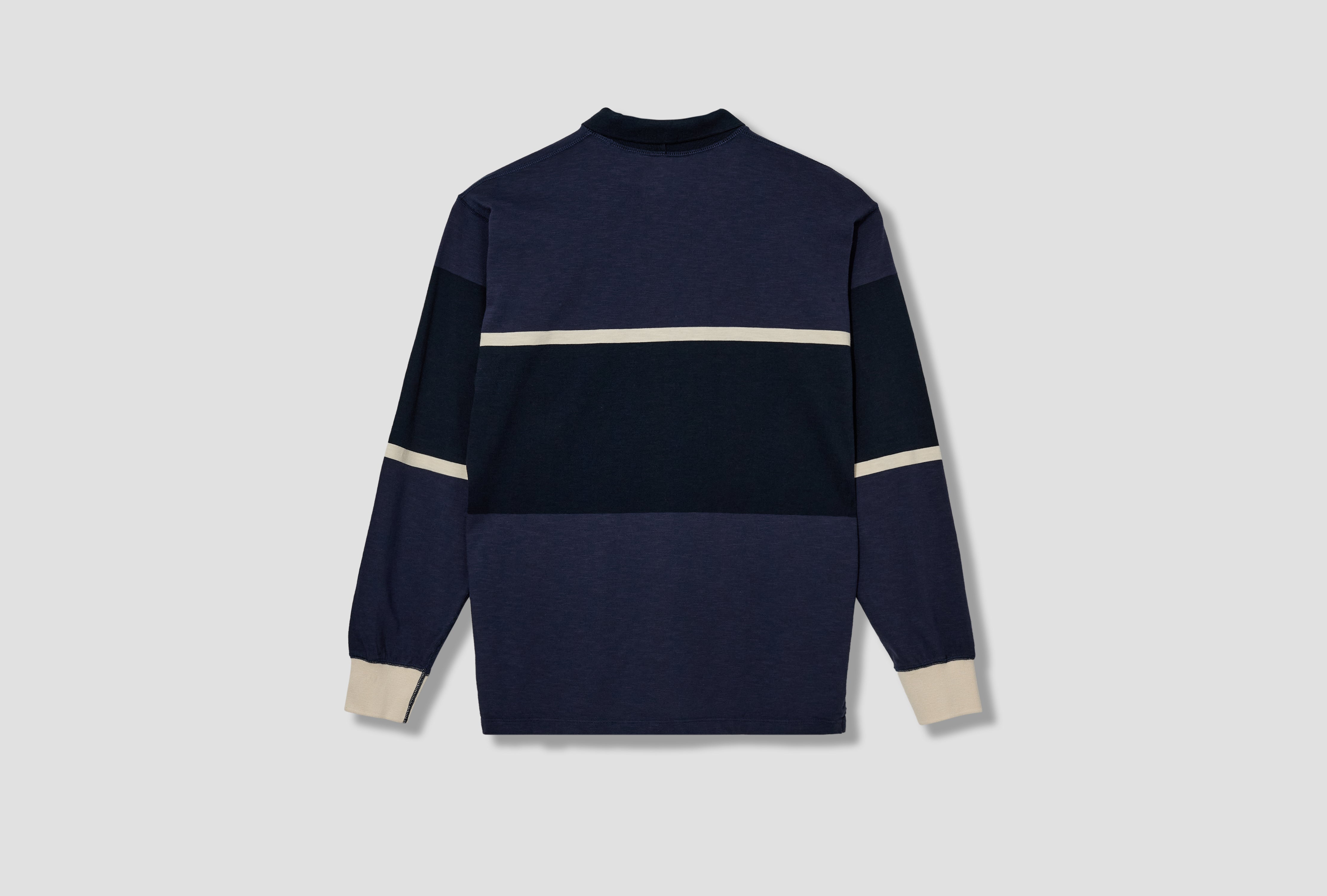 MOCK NECK FLAME RUGBY DR2A5H 25613-01 Navy