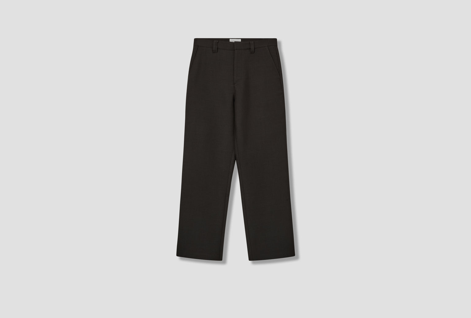 OFFICER PANT - DOUBLE WOOL 1-53T25 Charcoal