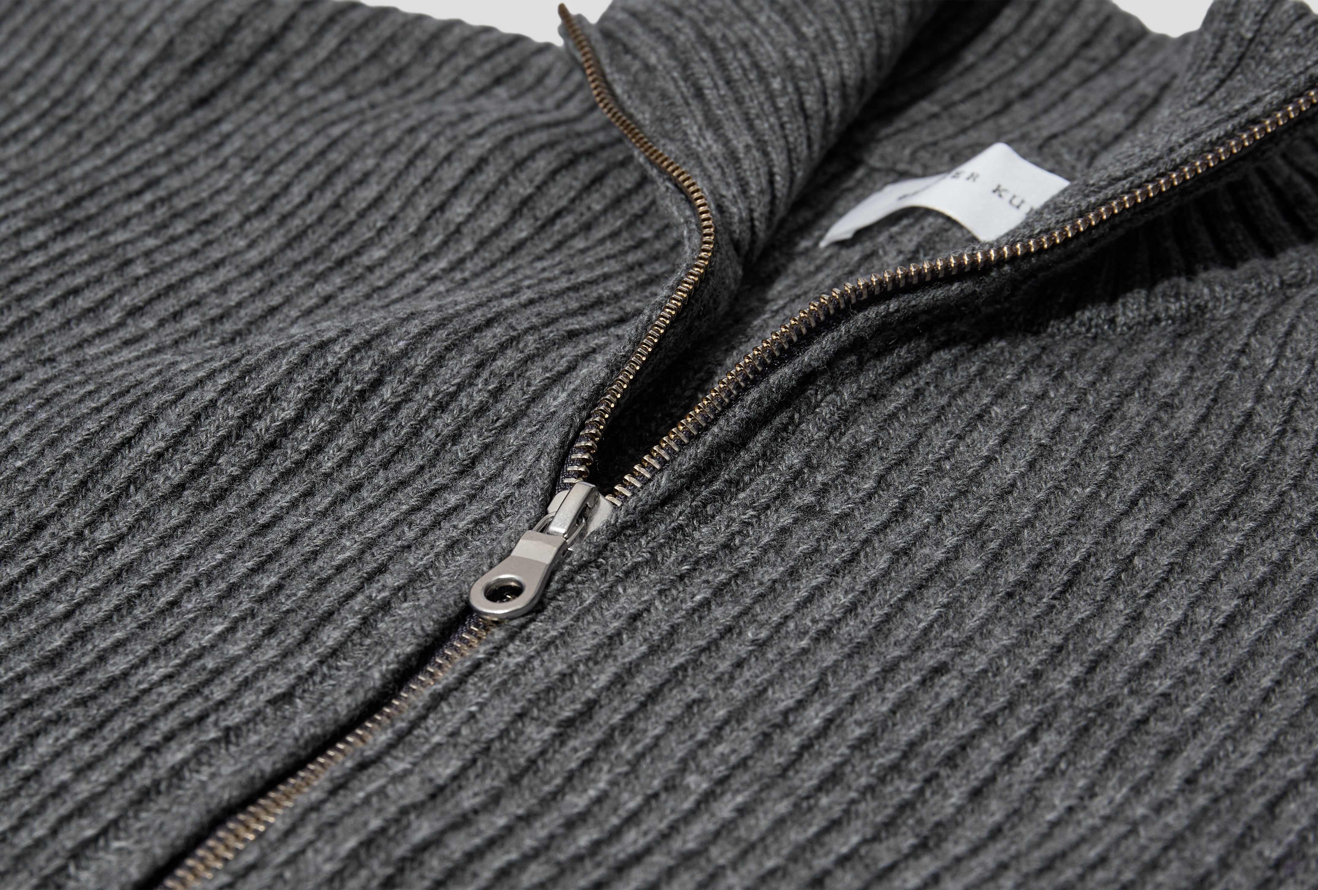 FULL ZIP - DRAINED 4-25K6 Grey