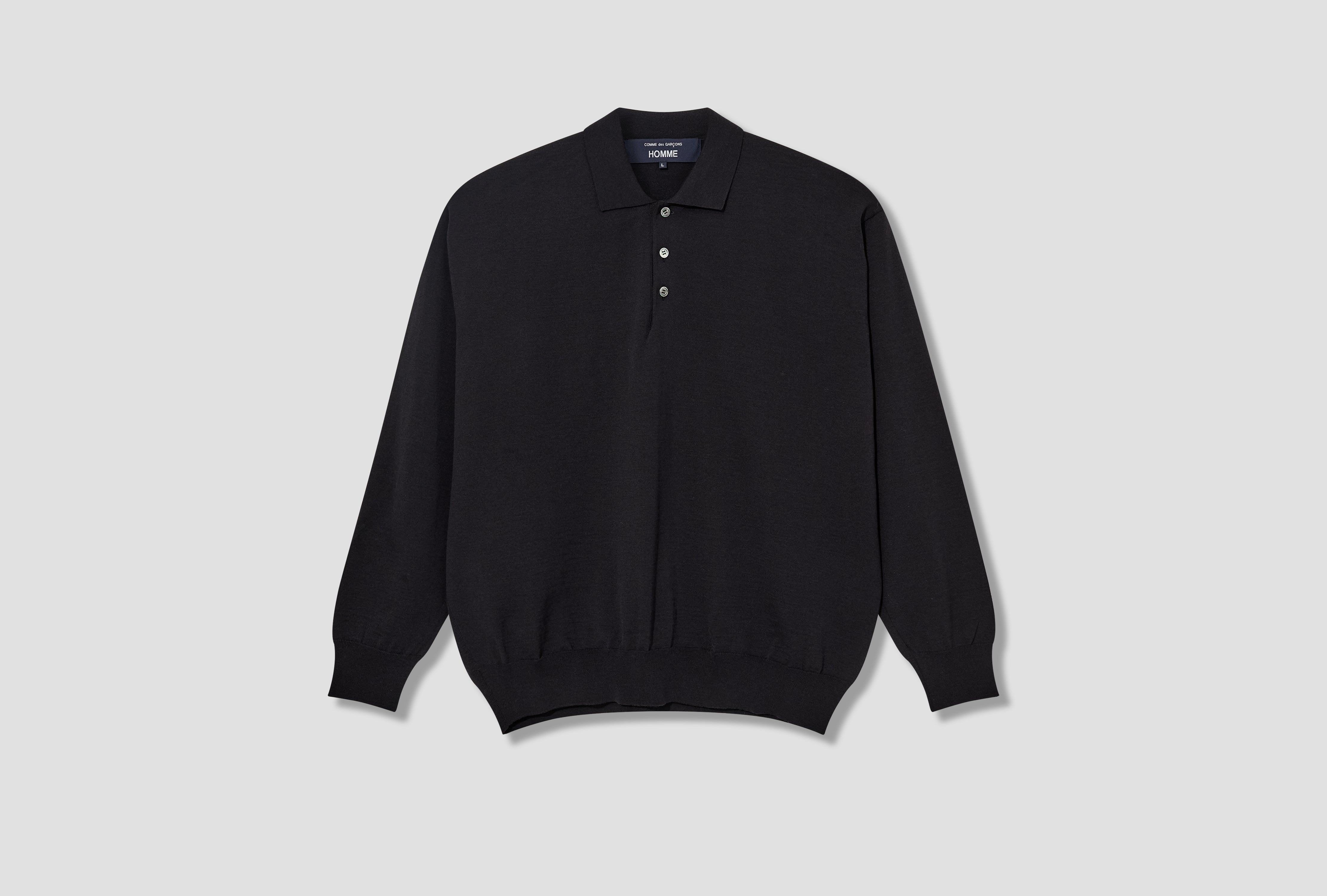 WORSTED WOOL JERSEY HP-N009-W25 Navy