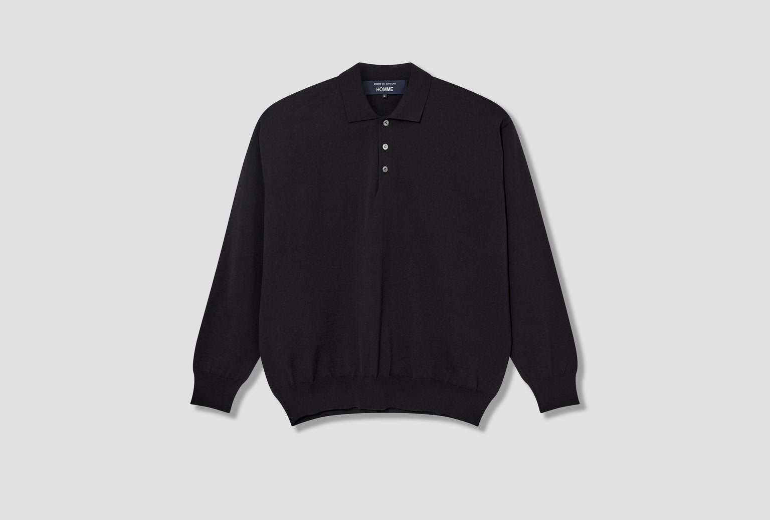 WORSTED WOOL JERSEY HP-N009-W25 Navy
