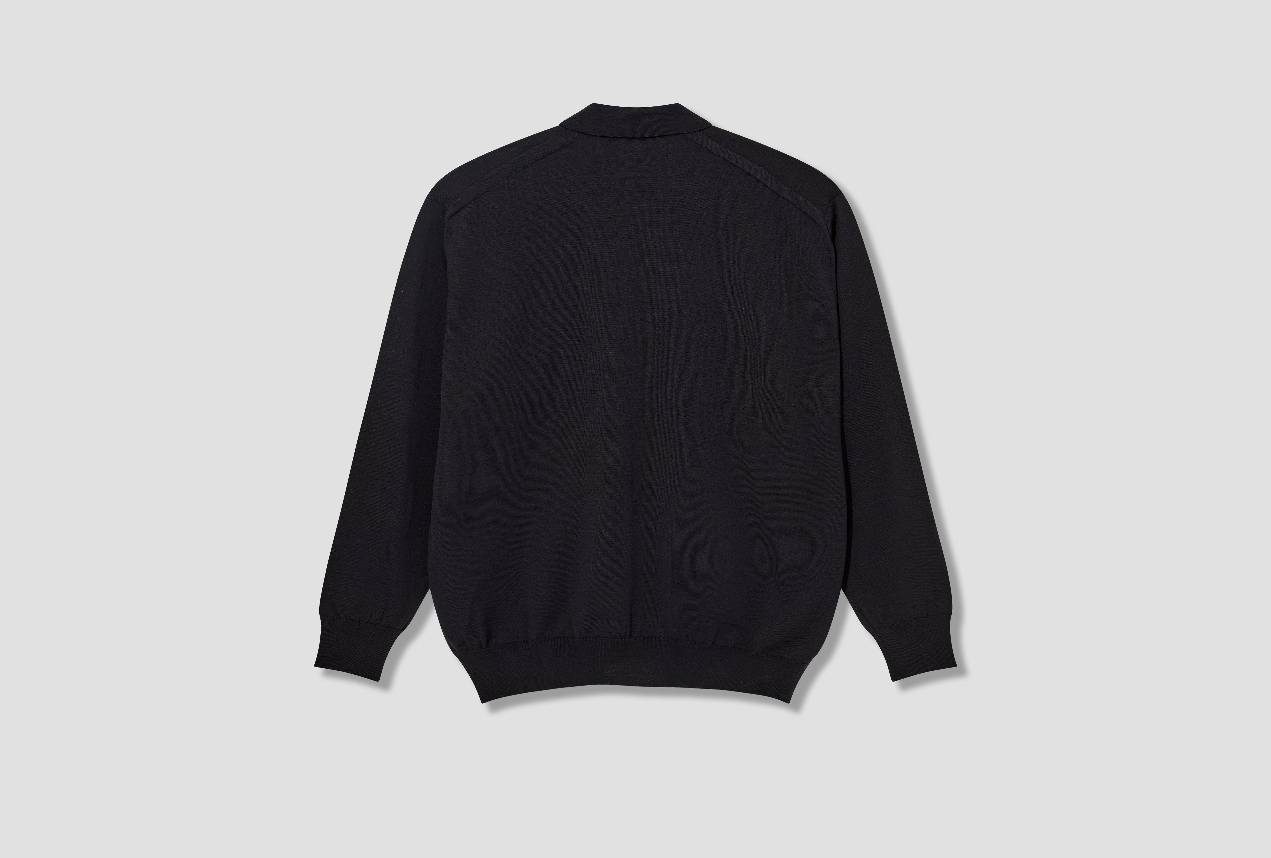 WORSTED WOOL JERSEY HP-N009-W25 Navy