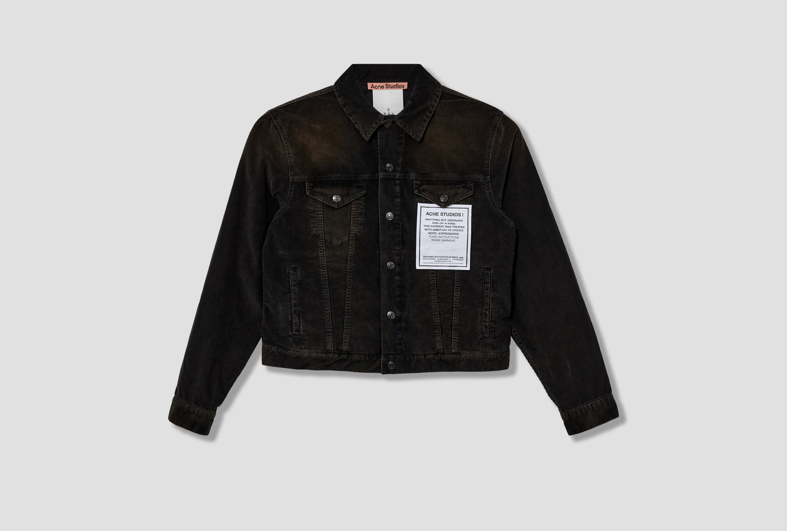 RYE U CORD C90200 Black