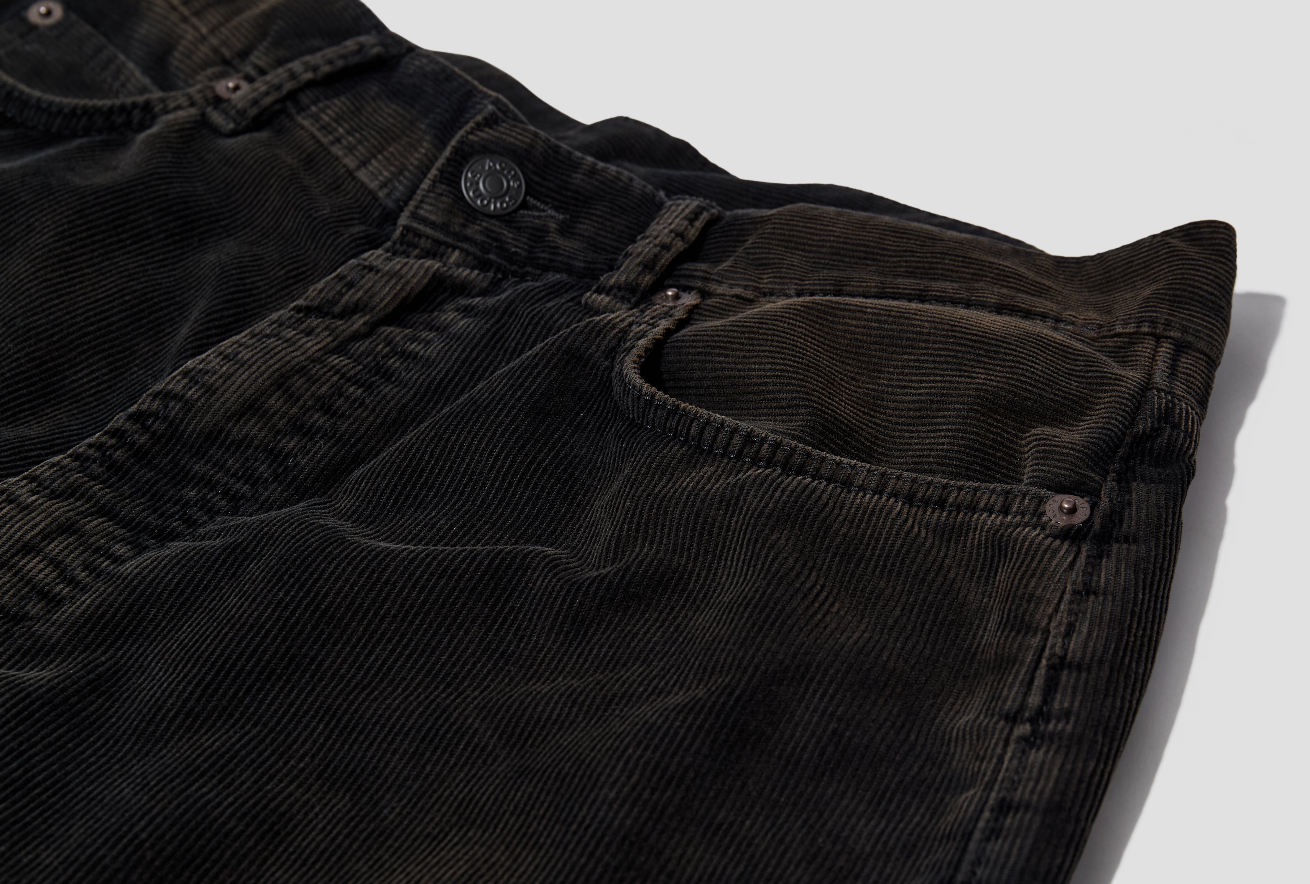 ACNE STUDIOS 1981 U CORD CK0132 Black