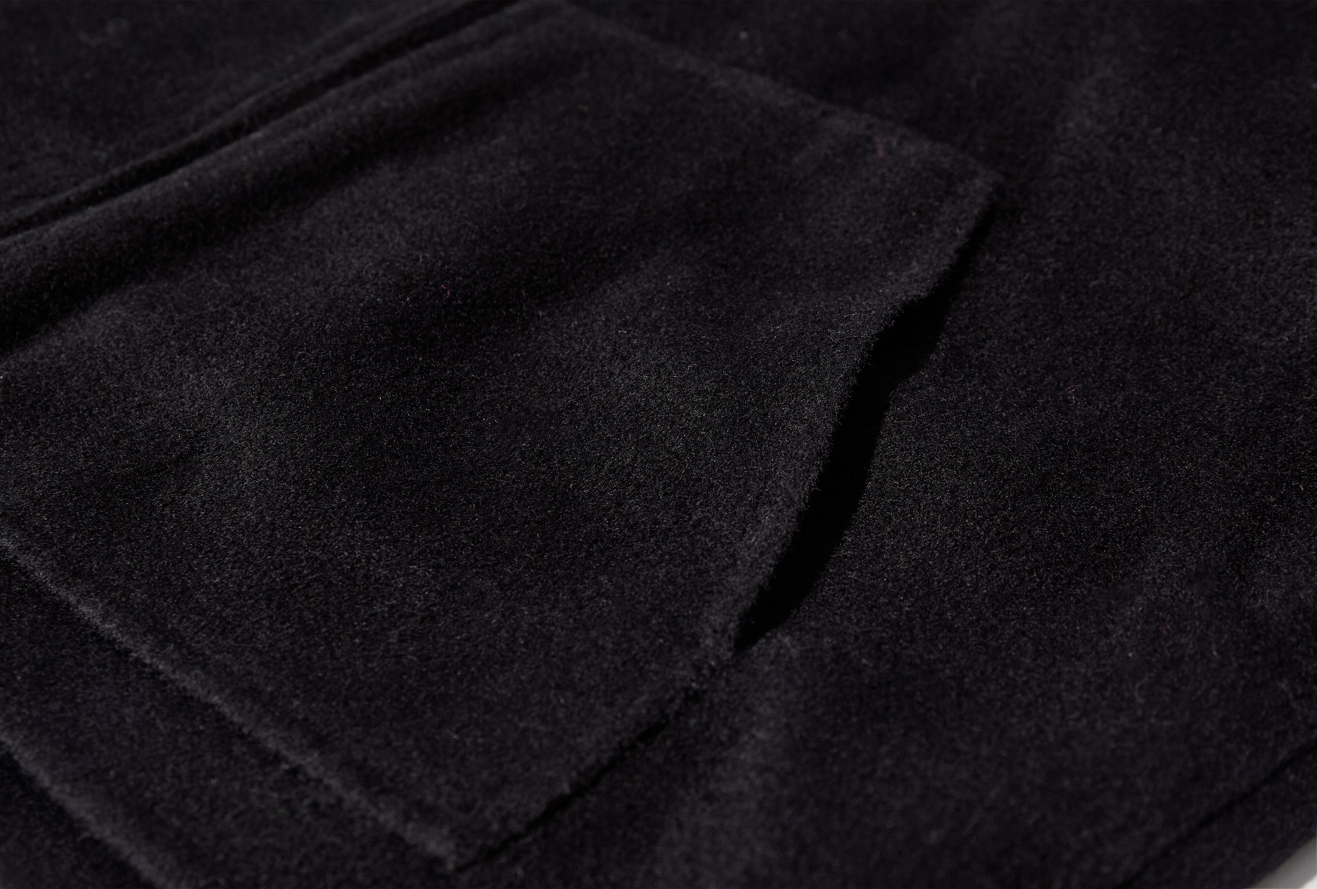 DOVERIA WOOL CASHMERE DOUBLE B90831 Black