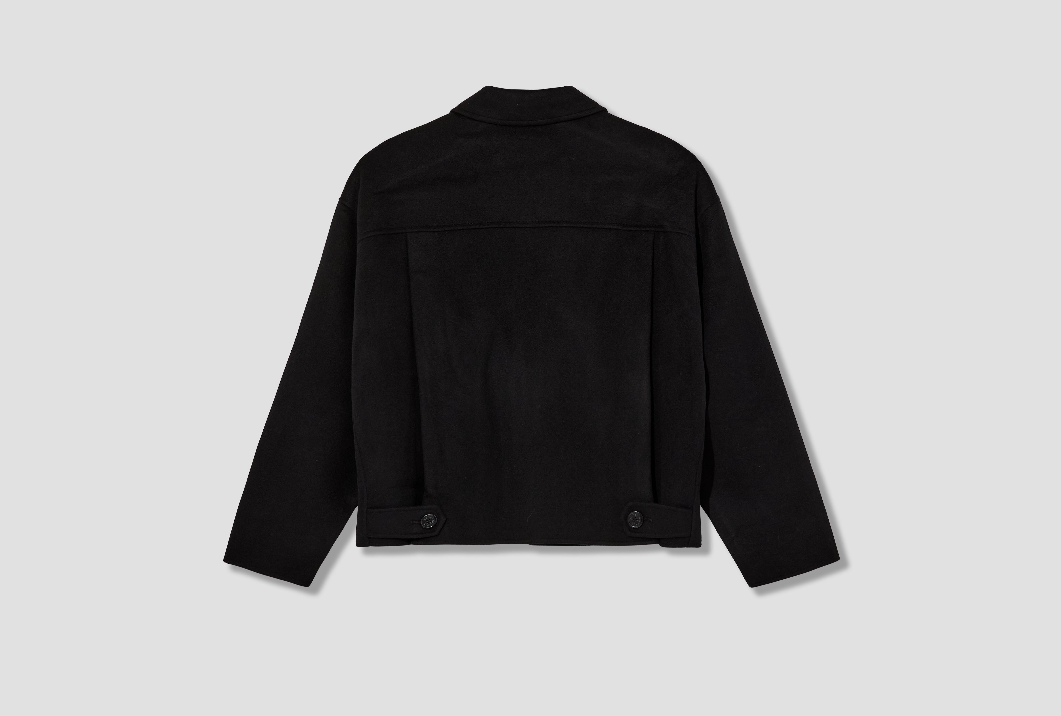 DOVEO WOOL CASHMERE DOUBLE B90837 Black