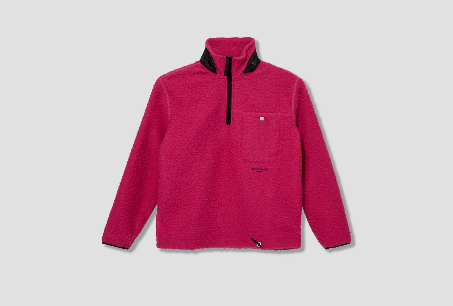 RATTEEN WOOL POLYESTER FLEECE STONE ISLAND MARINA K2 S15 61000 25 S0X12 Pink