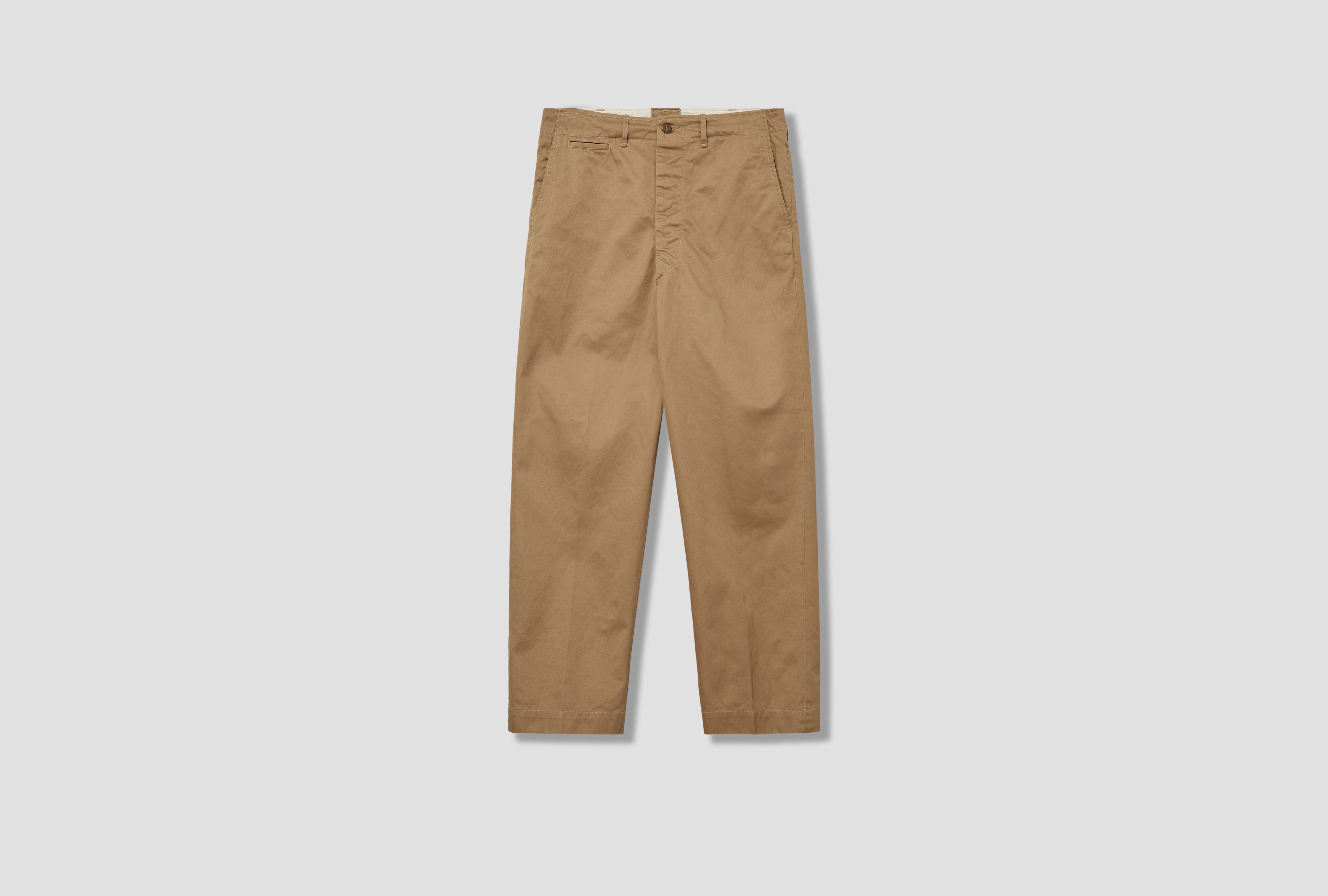 VINTAGE FIT ARMY TROUSERS - TWILL 03-V5361-41 Khaki