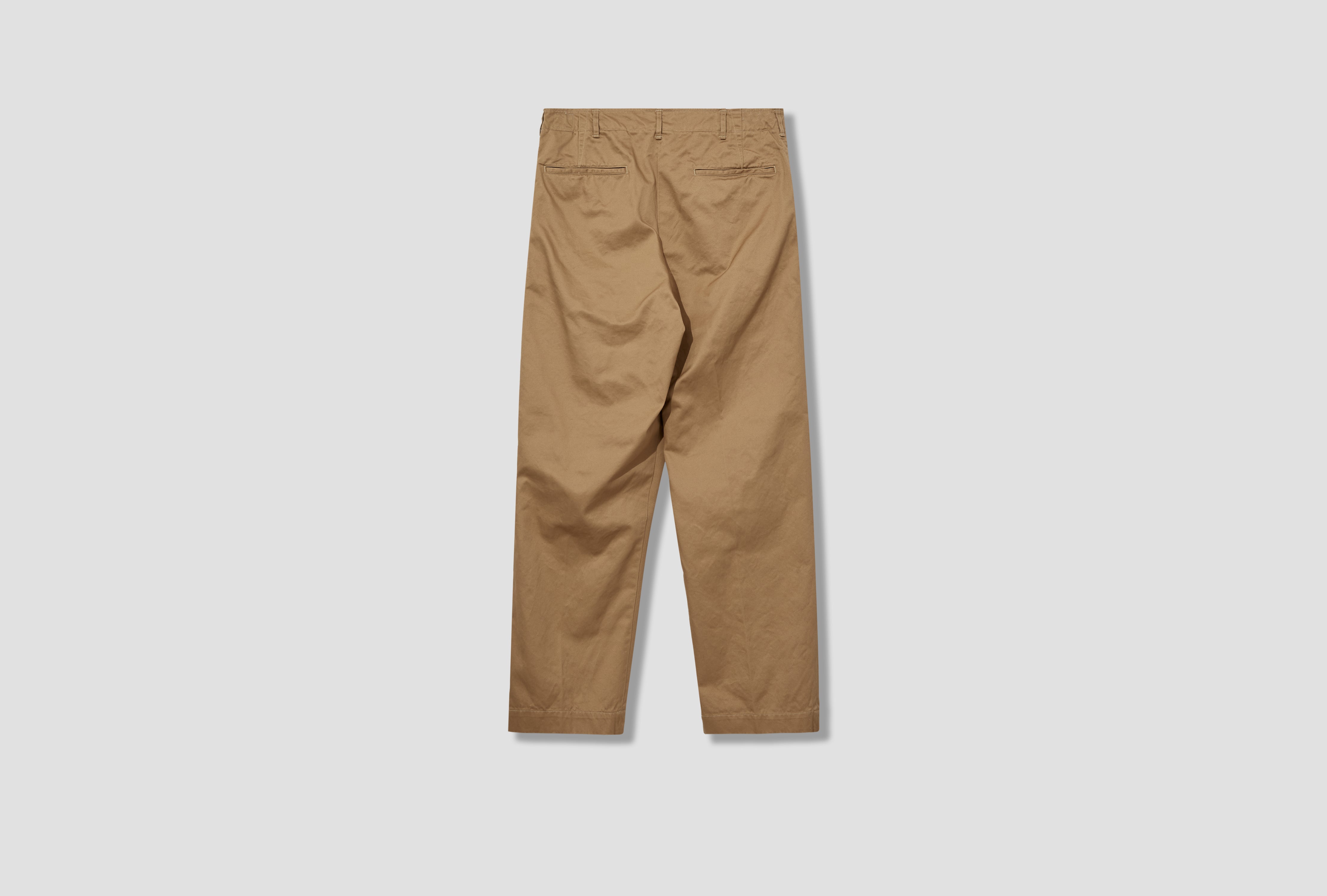 VINTAGE FIT ARMY TROUSERS - TWILL 03-V5361-41 Khaki