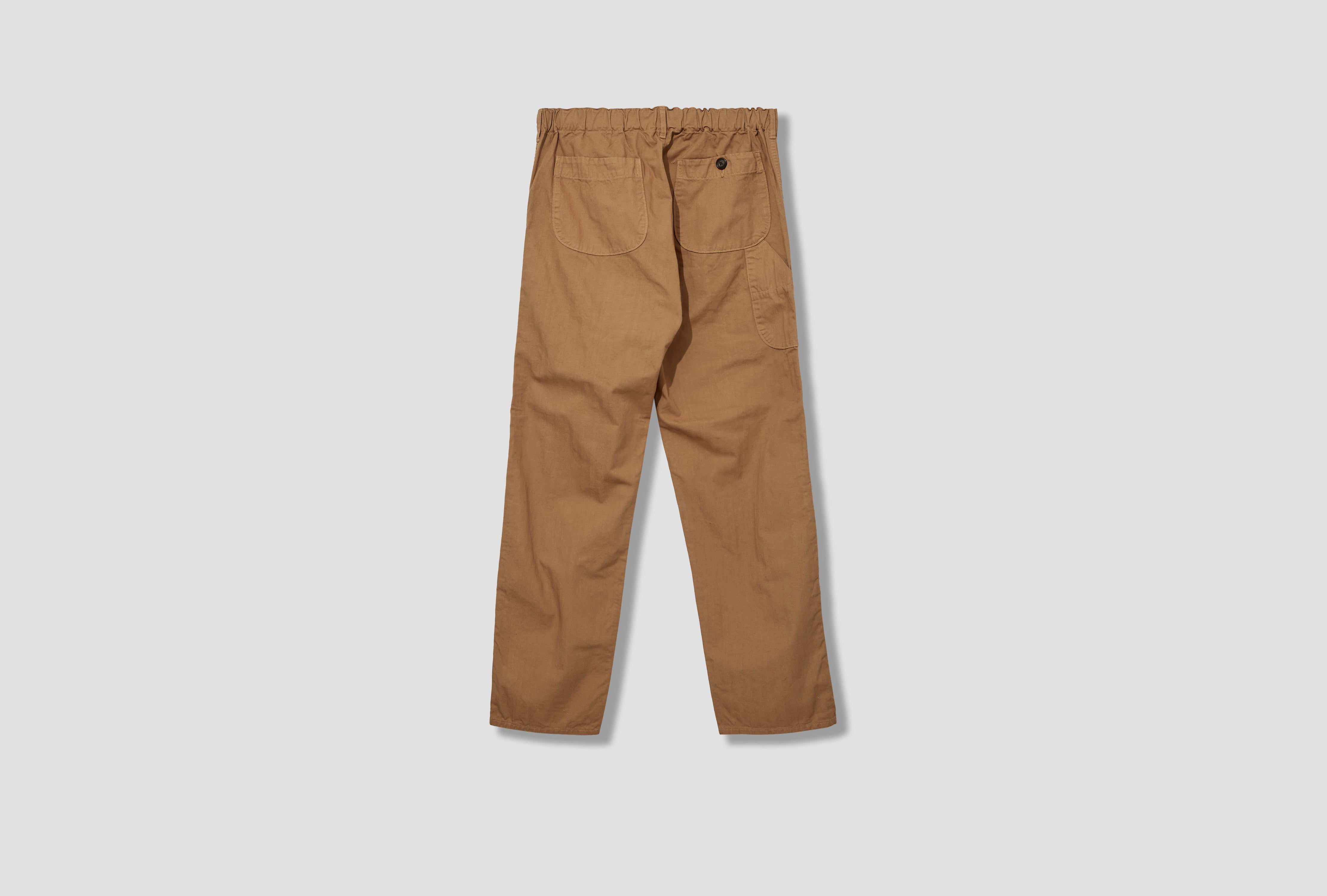 FRENCH WORK PANTS - HERRINGBONE TWILL 03-5000-40 Khaki