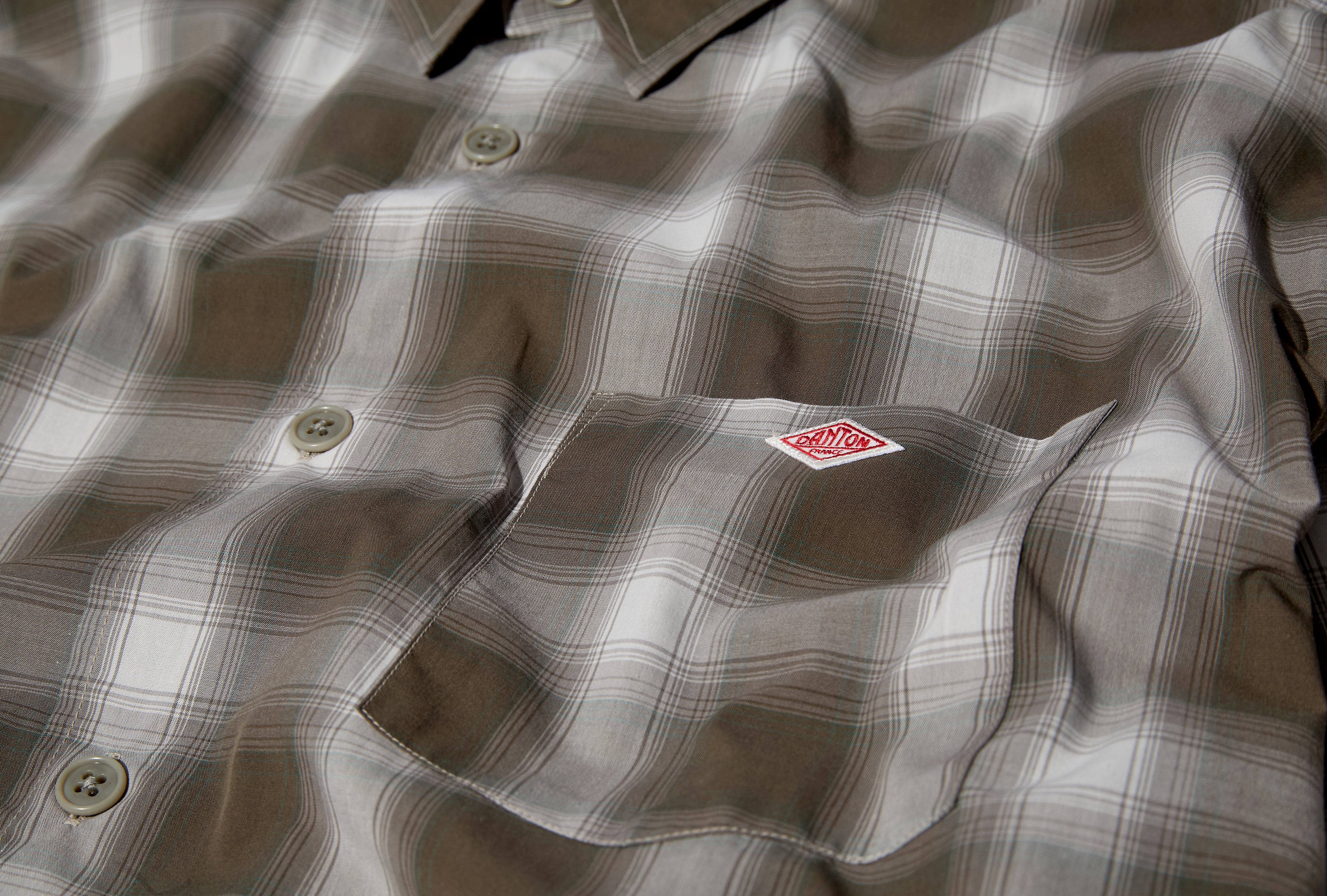 WORK SHIRT - TC VOILE POPLIN #DT-B0398 TCV Beige