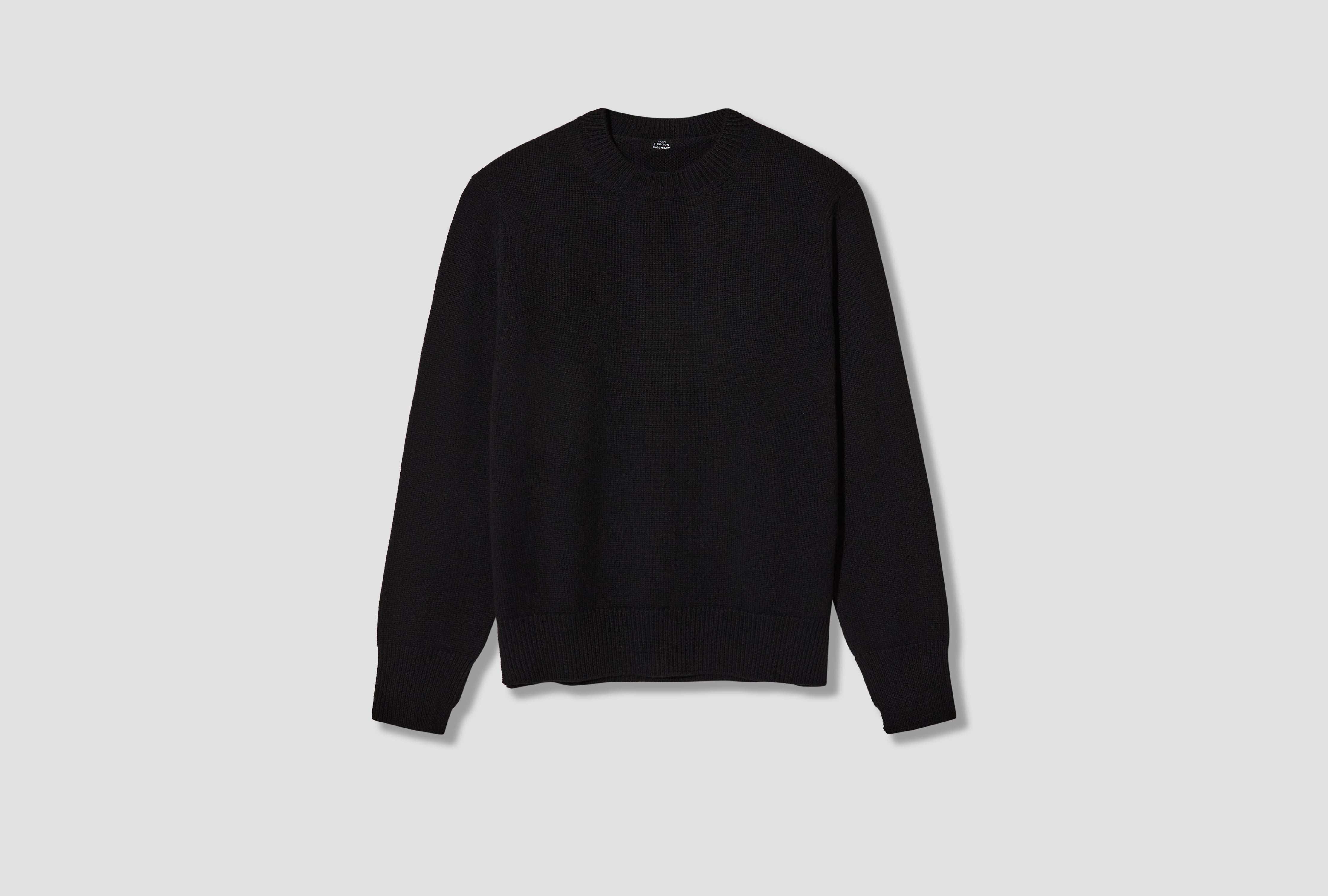 CHUNKY O-NECK CL303 Black
