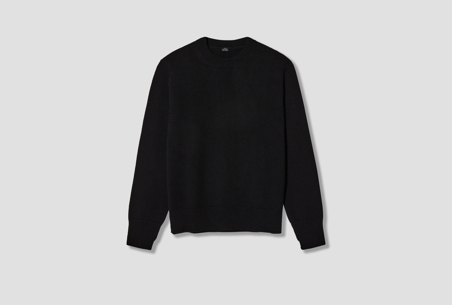 CHUNKY O-NECK CL303 Black