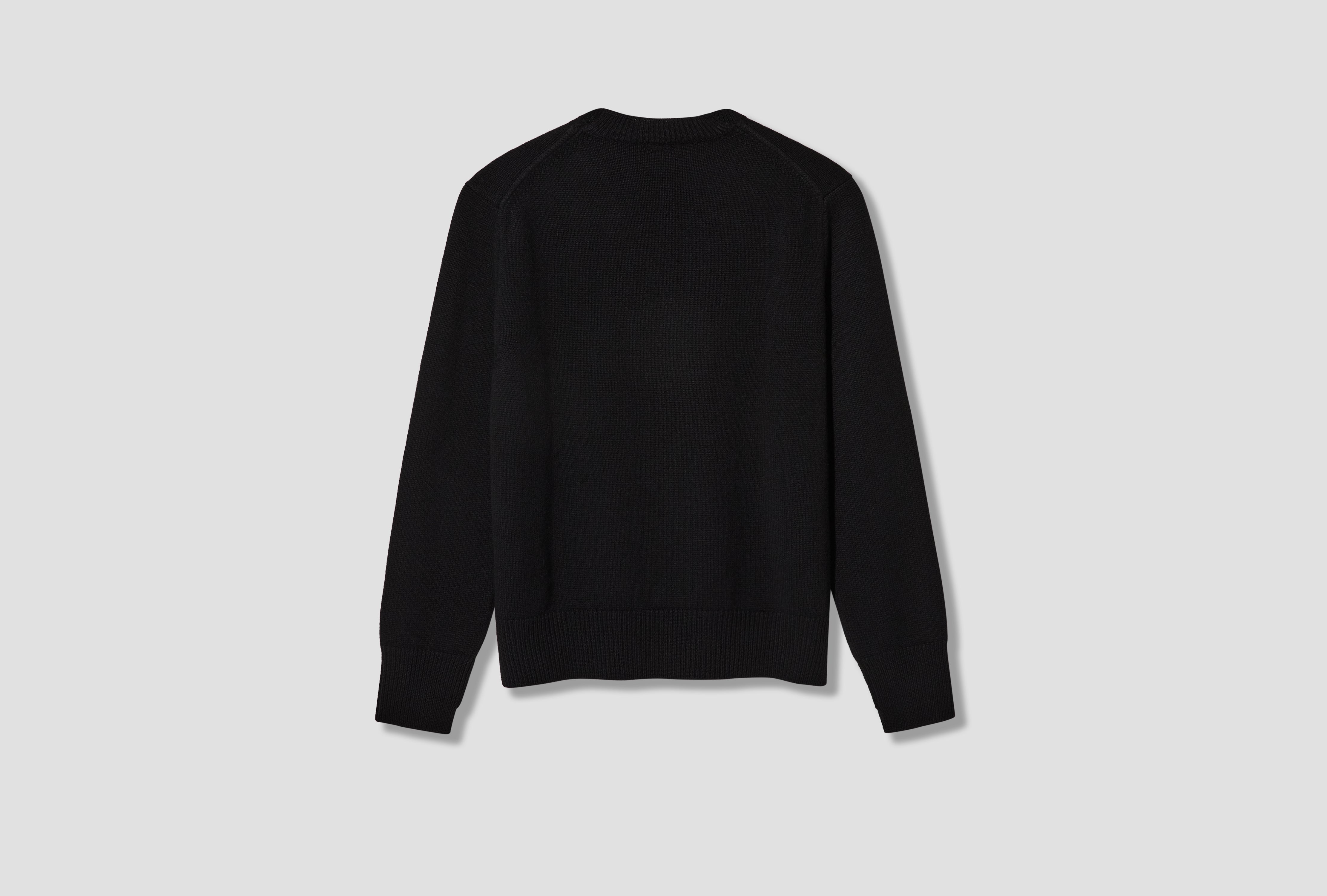 CHUNKY O-NECK CL303 Black