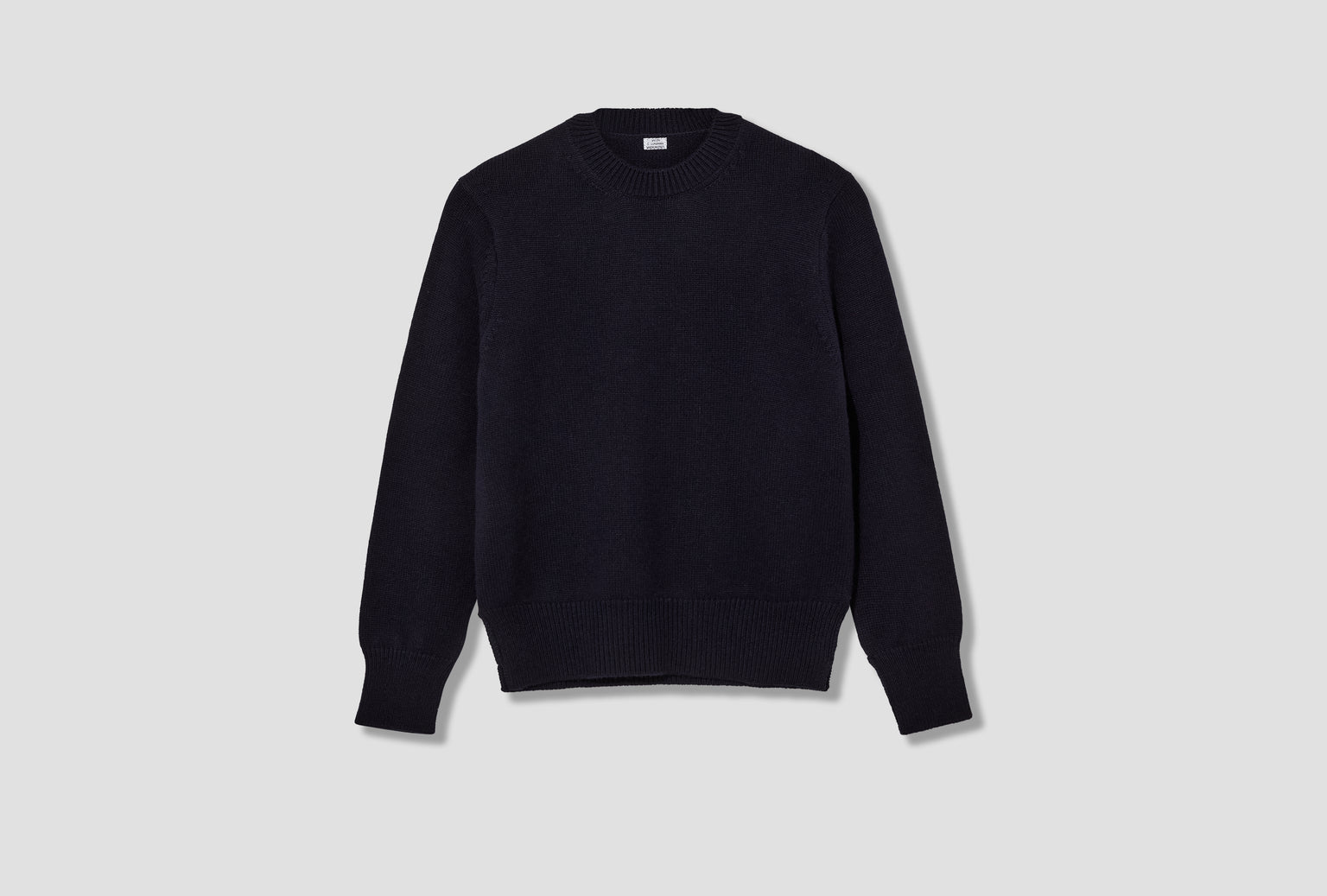 CHUNKY CREWNECK - WOOL AND CASHMERE CL303 Navy