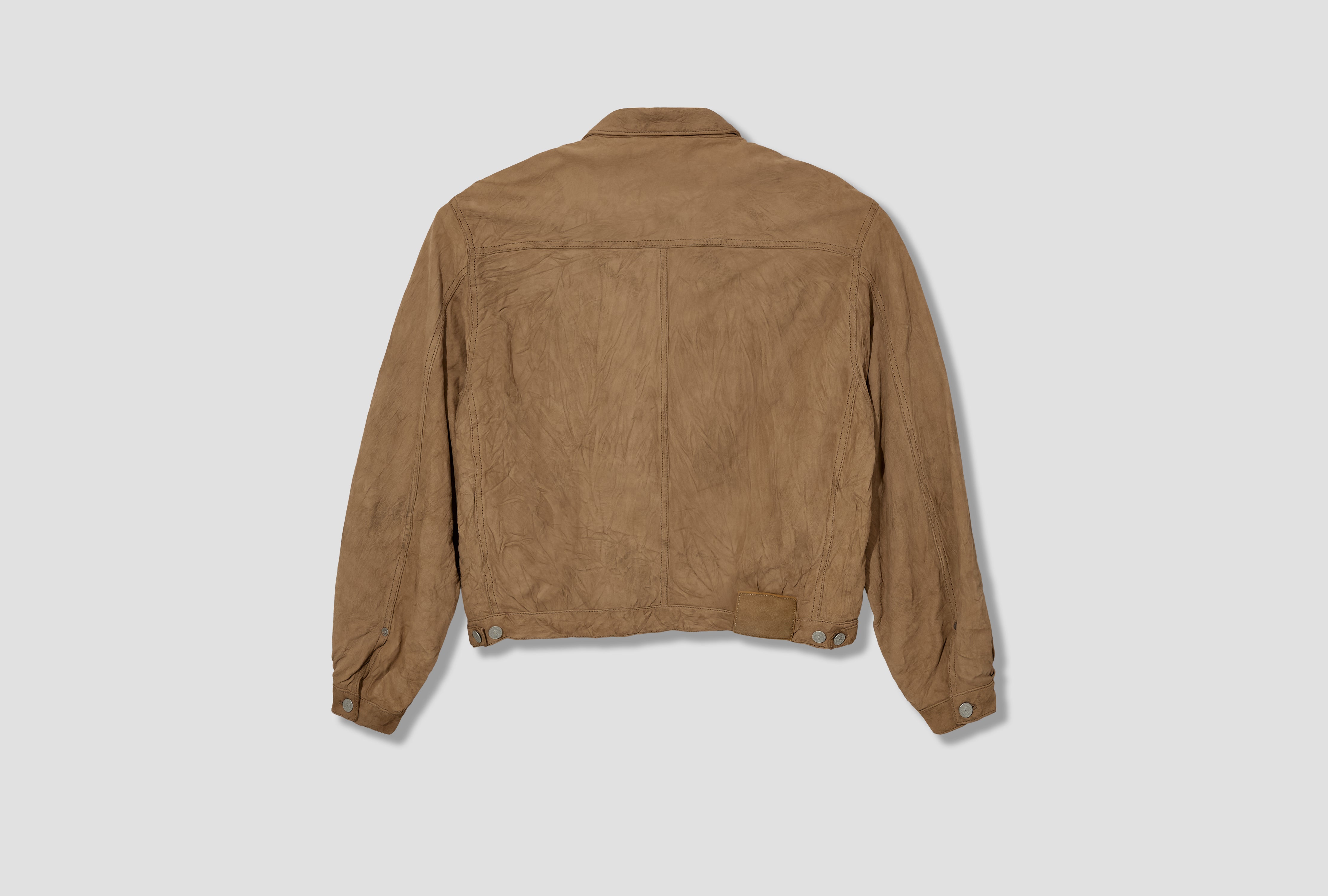 101X JKT SUEDE IT 0125205014001 Light brown