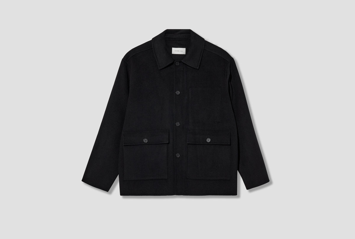 NAVAL JACKET - WOOLCASH 1-57O45 Black