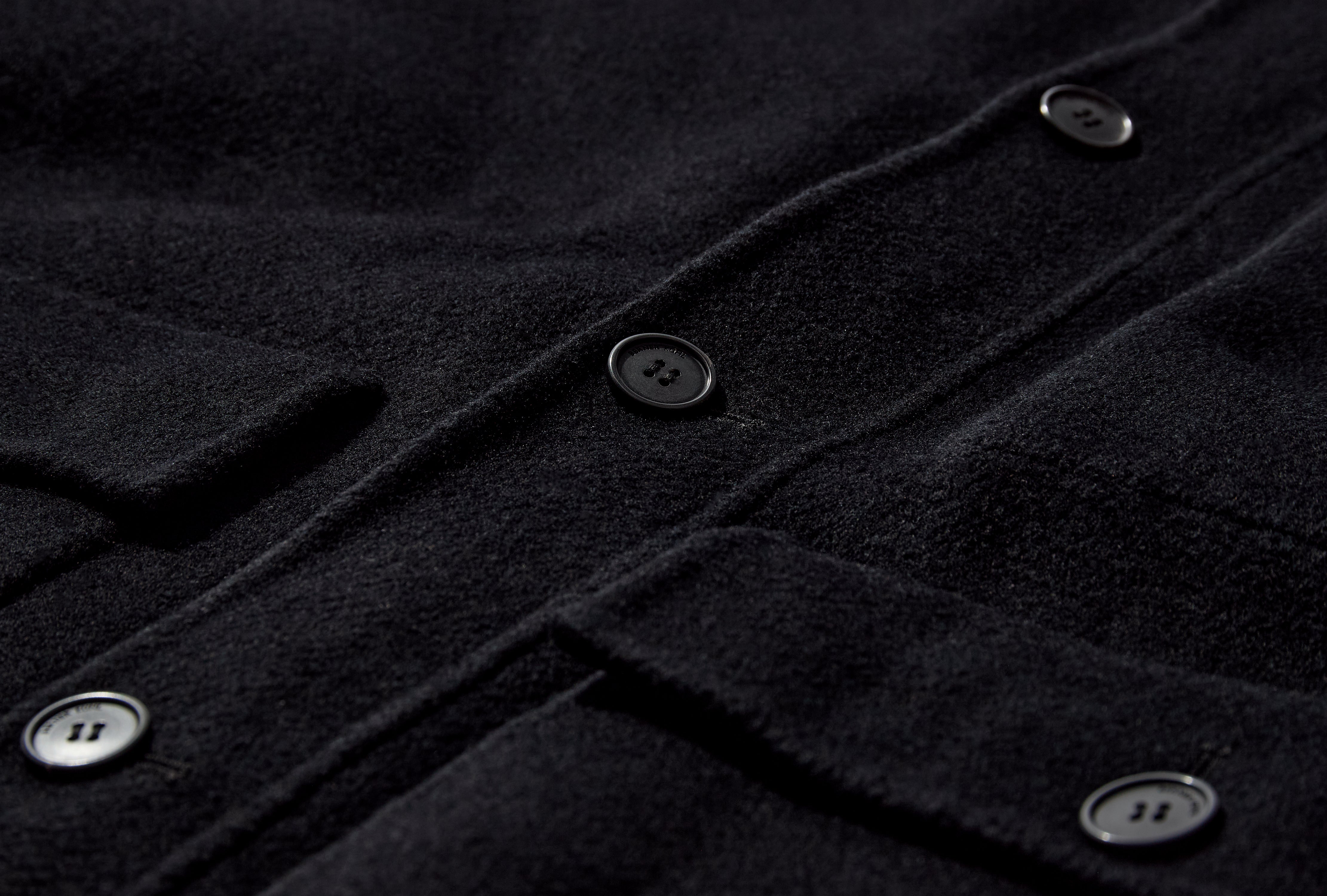 NAVAL JACKET - WOOLCASH 1-57O45 Black