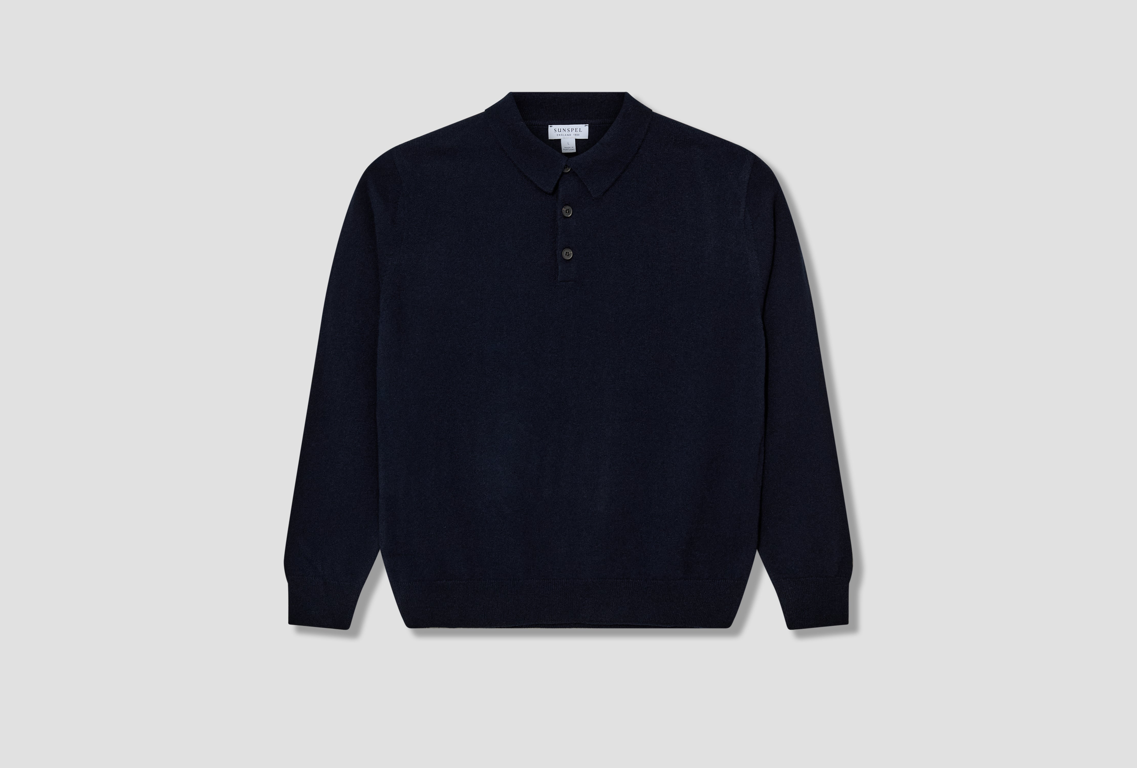 CASHMERE POLO MPOL8293 Navy