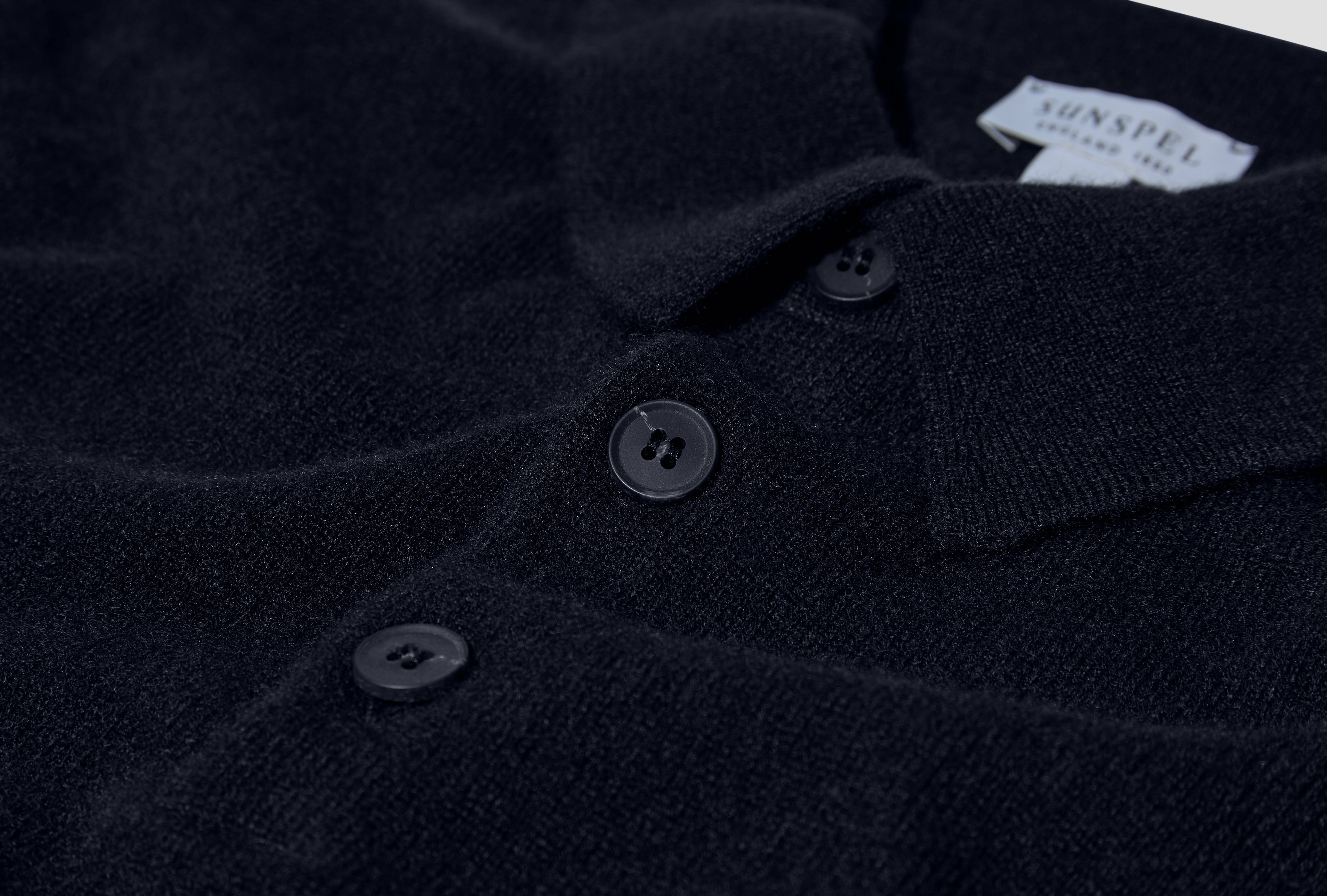 CASHMERE POLO MPOL8293 Navy