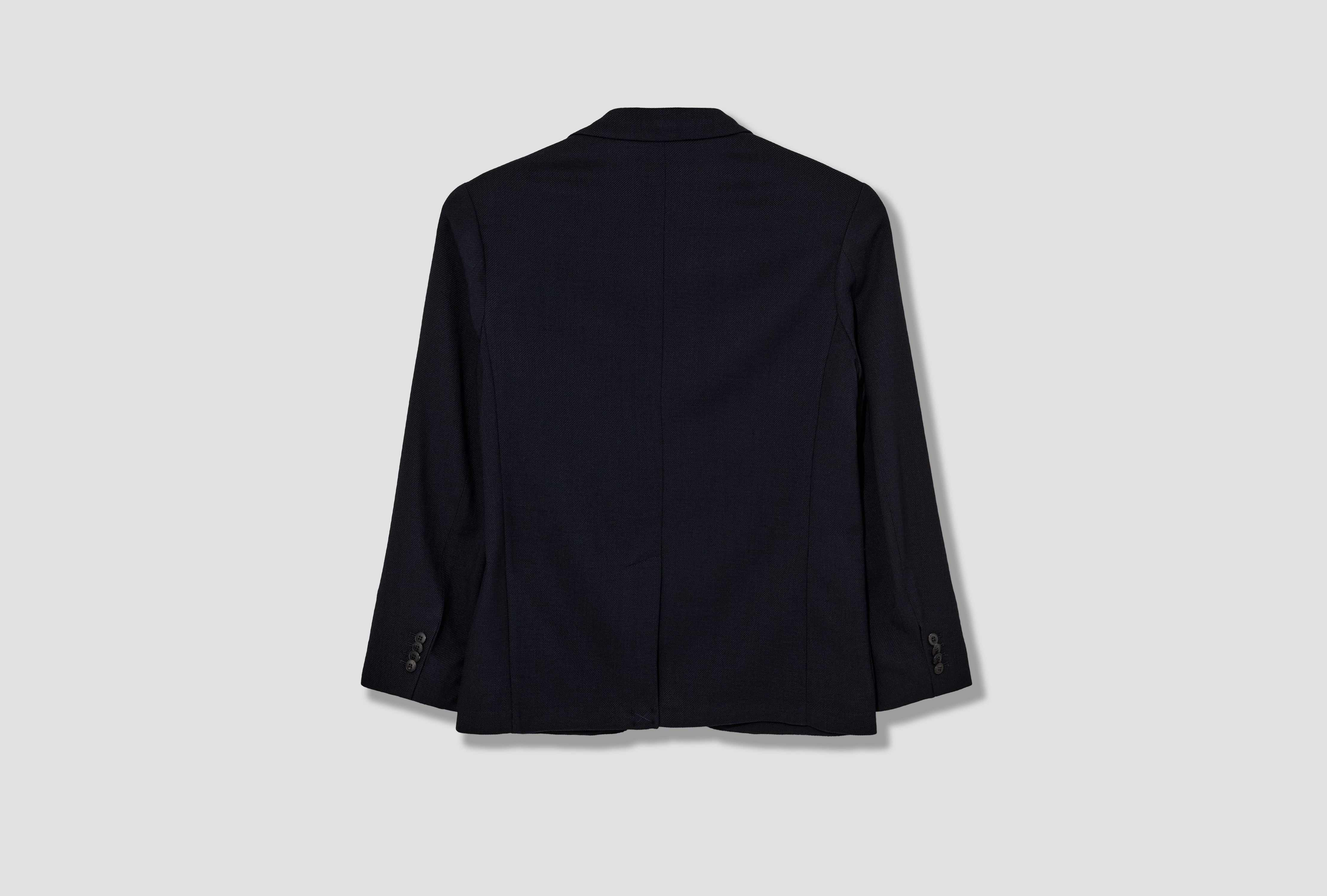 TEXTURED WOOL BLAZER MJAC7188 Navy