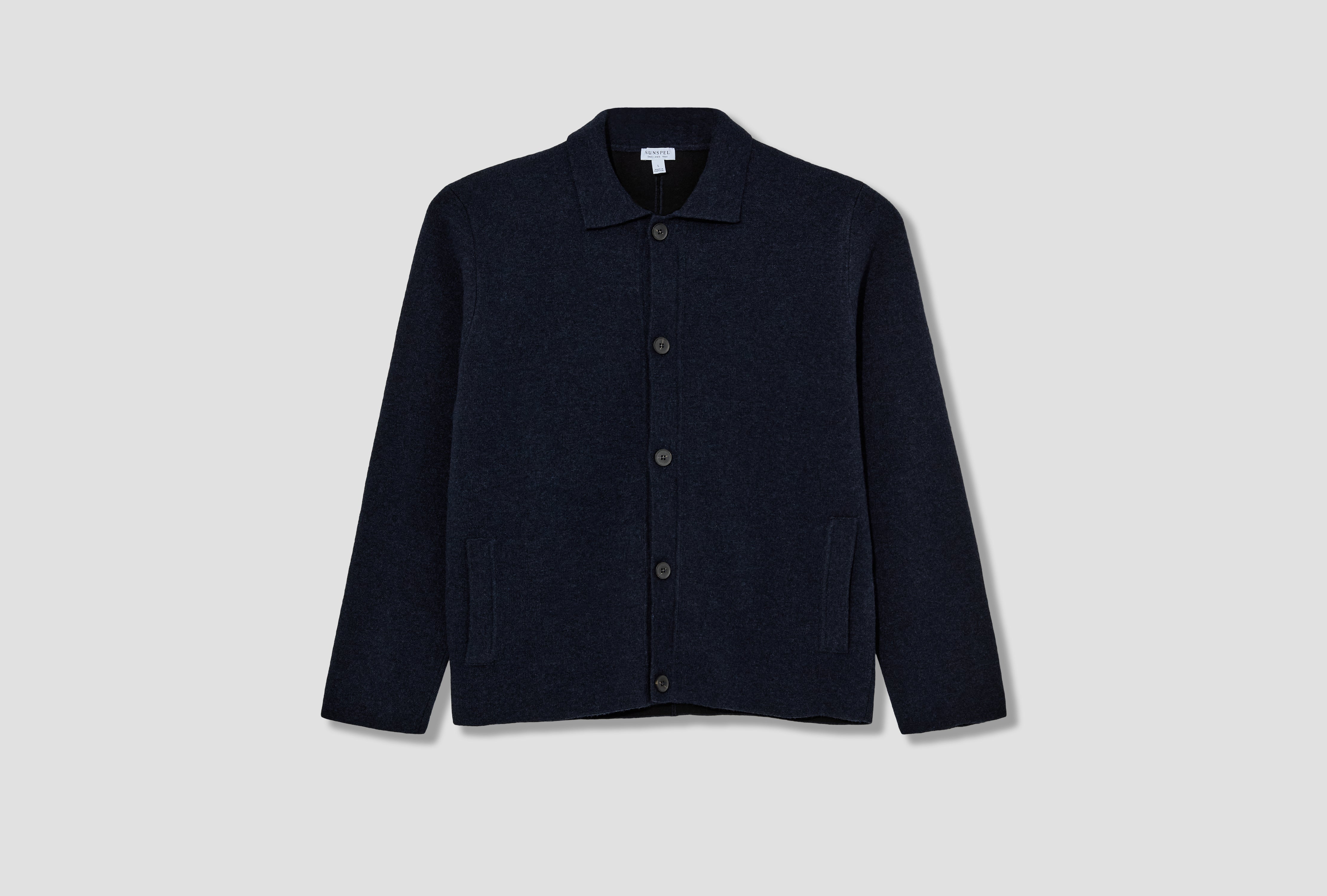 DOUBLE FACE JACKET MJAC8289 Navy