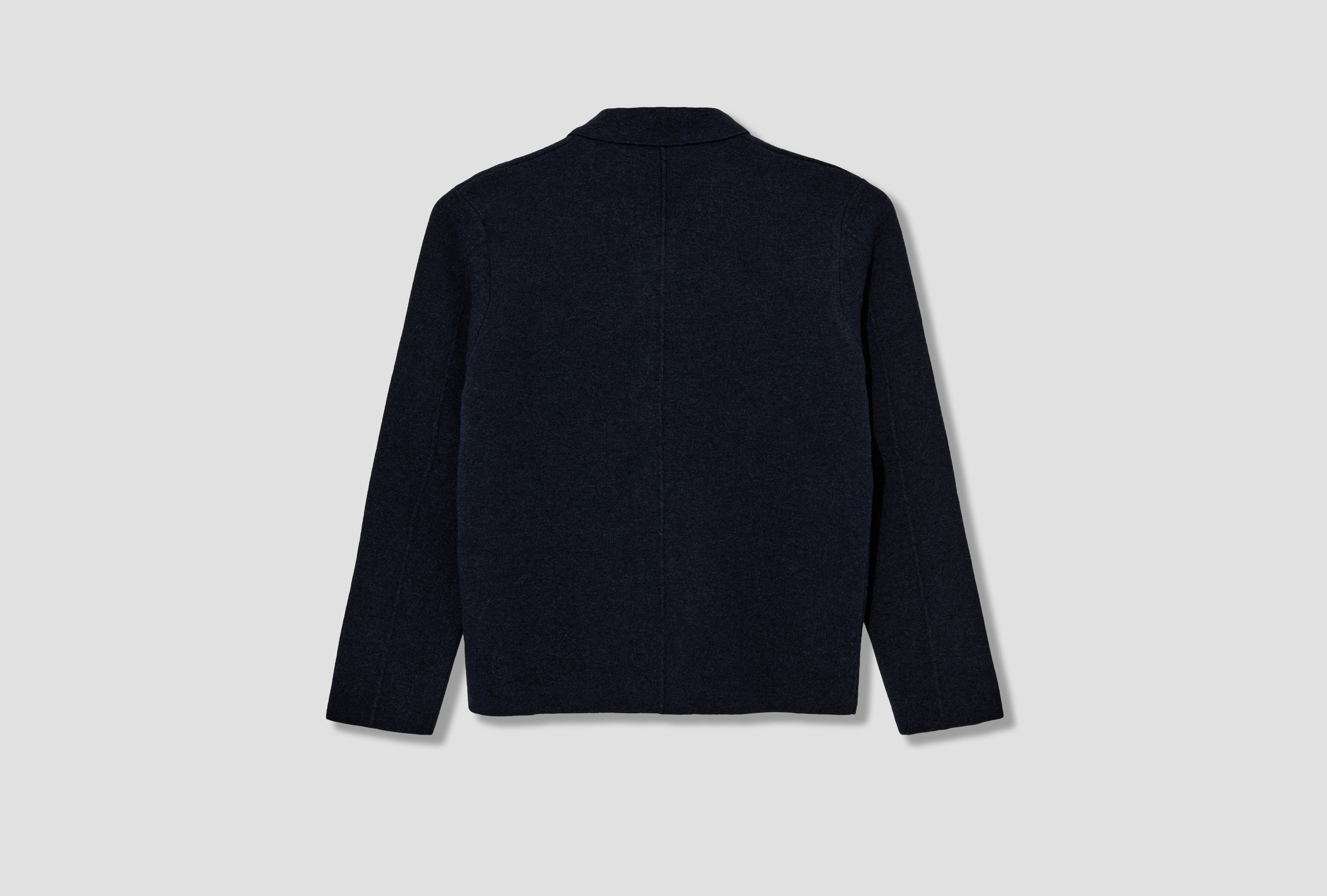 DOUBLE FACE JACKET MJAC8289 Navy